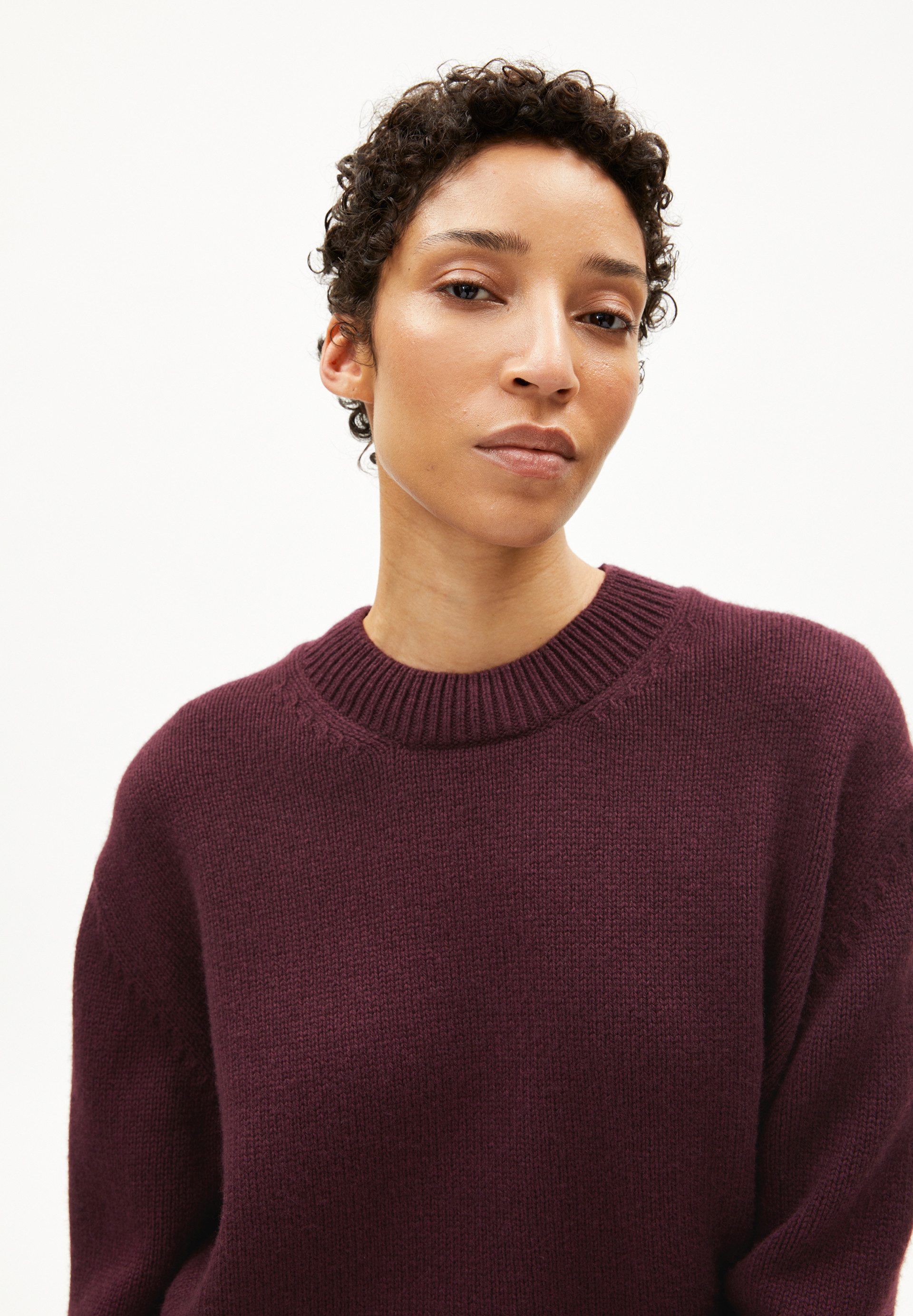 Armedangels Strickpullover BALBAA Pullover aus Bio-Woll Mix Relaxed Fit