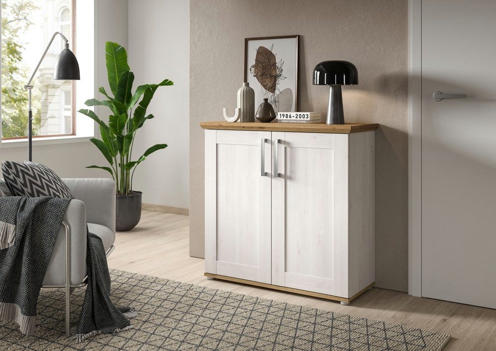 xonox.home Sideboard Kommode Verona, Sibiu Lärche, Sideboard ca. 100 cm