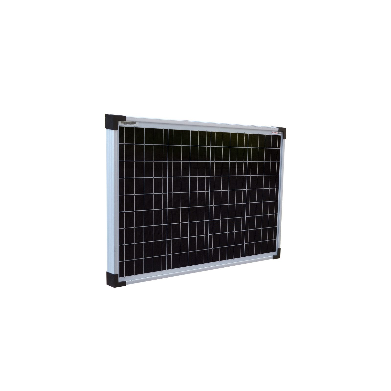 enjoy solar Solarmodul Klassisch Monokristallin Perc 36V/100W-200W, Monokristallin PERC, (Hohe Betriebsspannung von 36V, perfekt für 24V Systeme), Aufbau mit 166mm, 9-Busbars Monokristalline PERC-Zellen