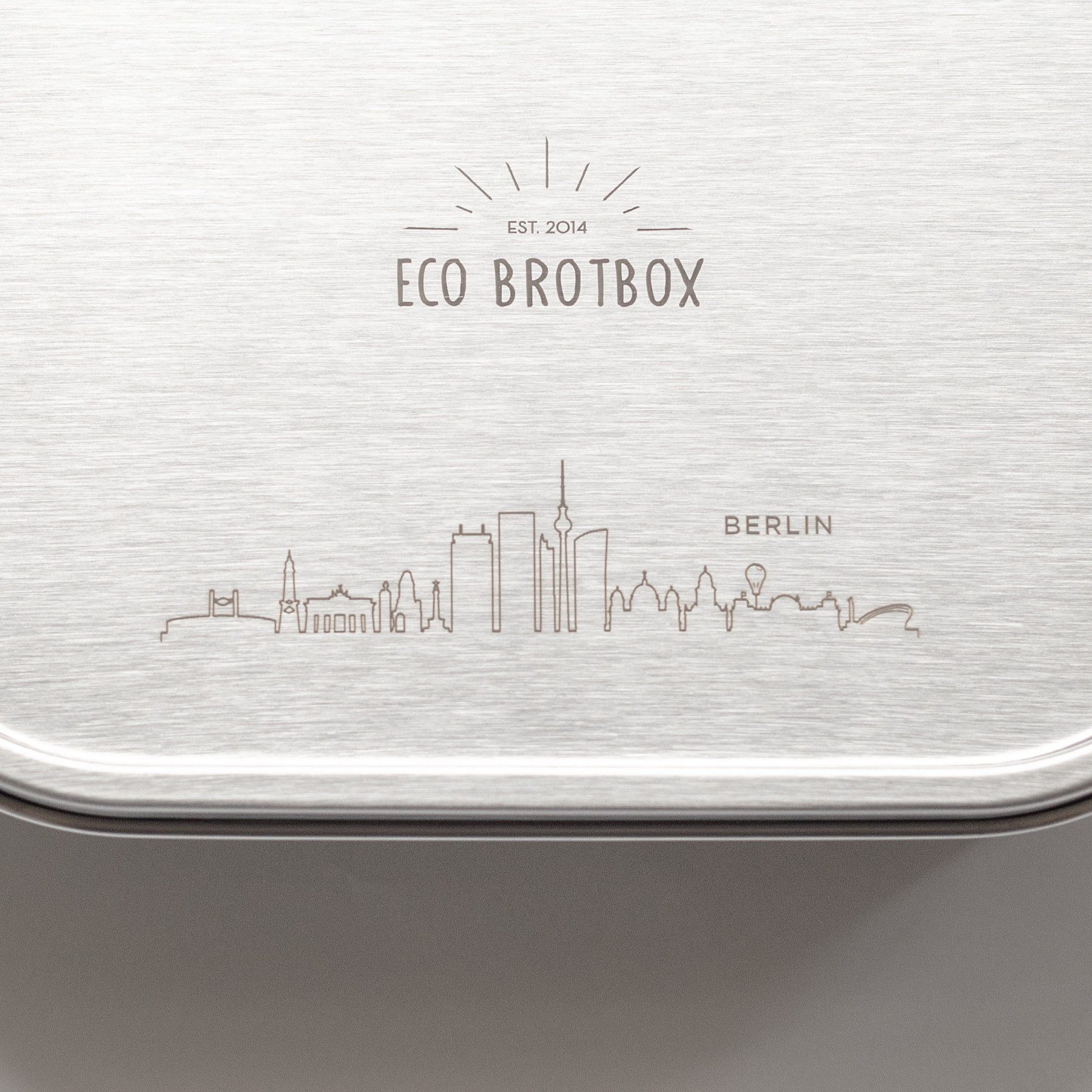 Edition, City Bento ECO Brotbox Lunchbox Flex+ Edelstahl