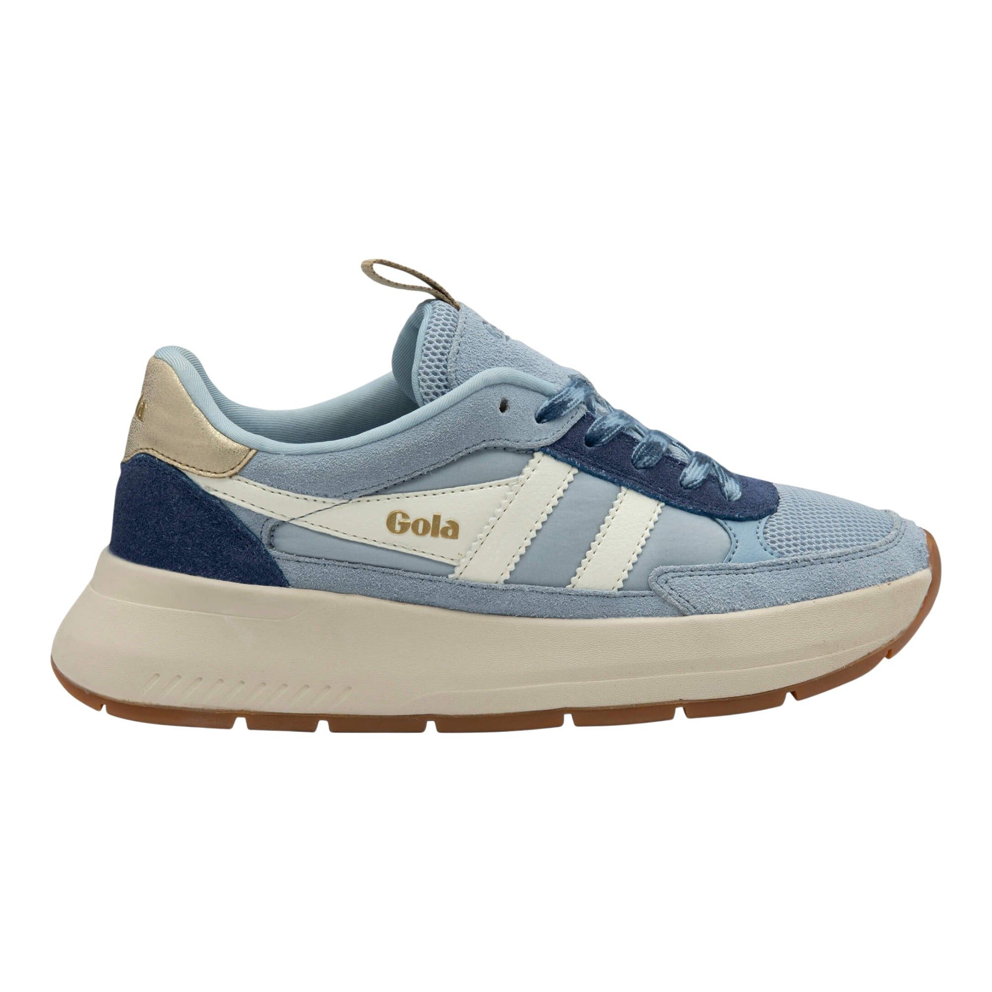 Gola Phoenix hellblau/gold Damen Sneaker