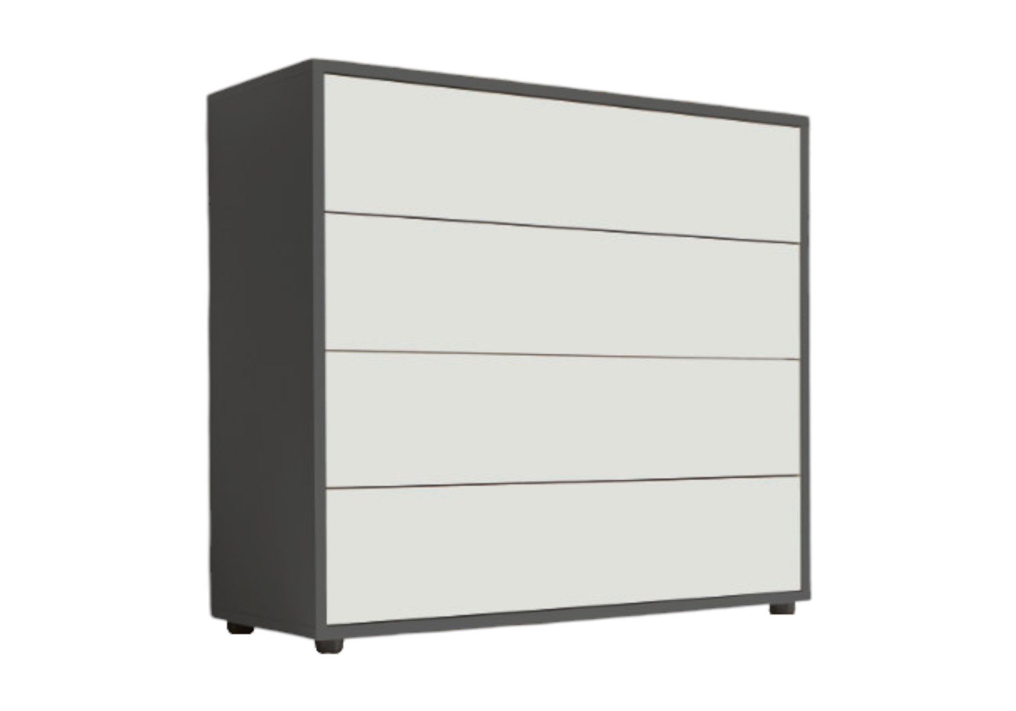 moebel-dich-auf Schubkastenkommode BEN 3 (4 Schubkästen, in verschiedenen Farben), Push-to-open-Funktion