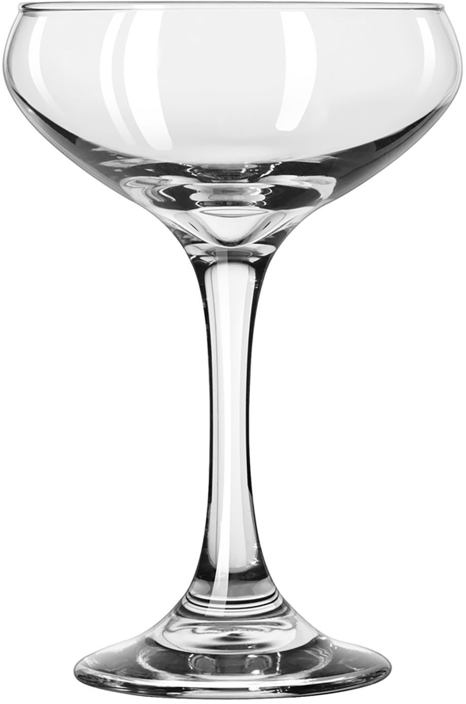 LIBBEY Champagnerglas Libbey Trinkglas, 12er Set -PERCEPTION-, 12-tlg., Glas, 251 ml, hochwertig verarbeitet, im modernen Design