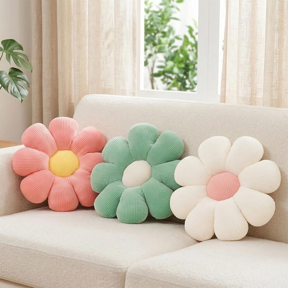 TUWENA Sitzkissen Blumenboden Kissen, Blumenbodenkissen Sitzkissen