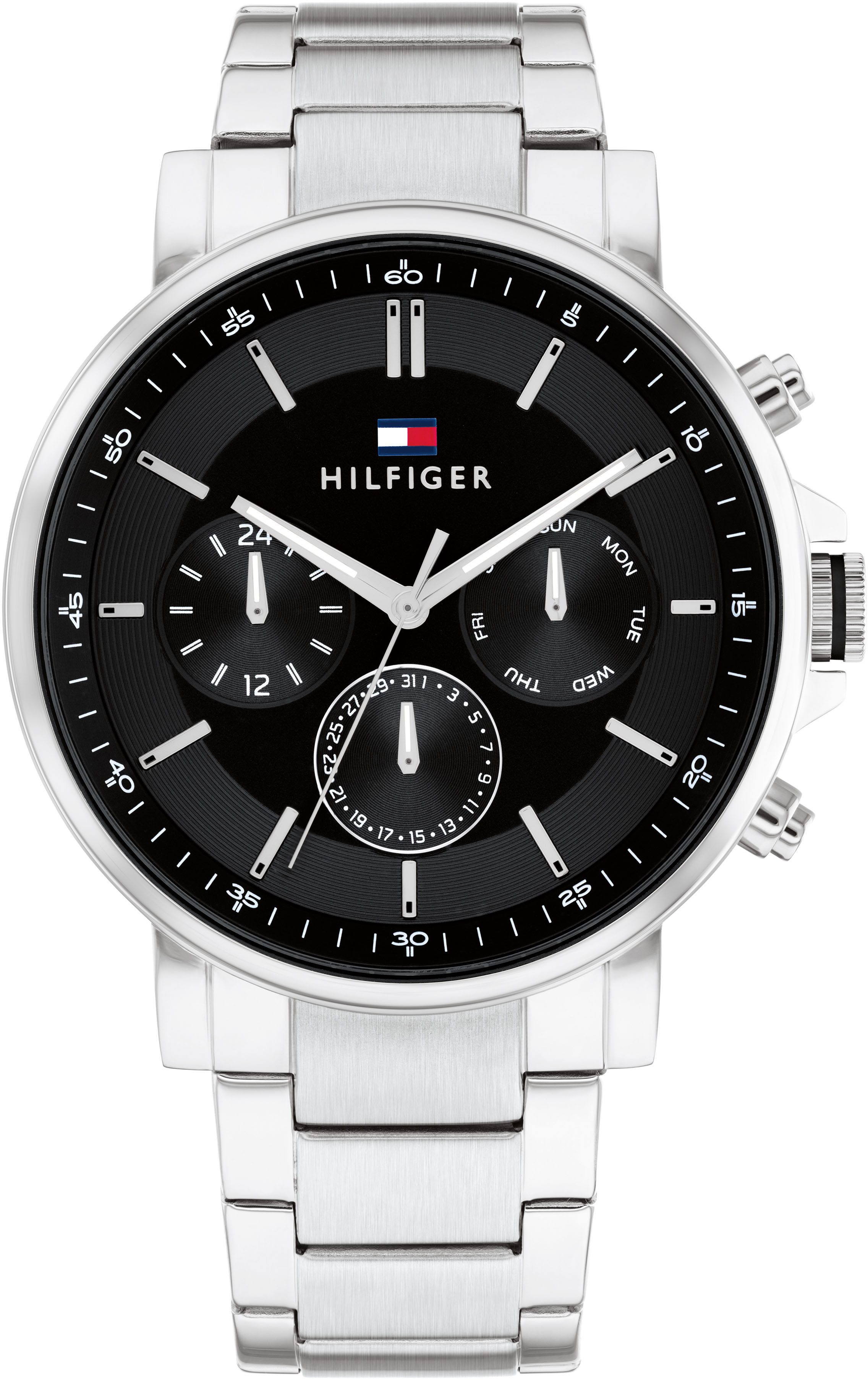 Tommy Hilfiger Multifunktionsuhr TYSON 1710667, Quarzuhr, Armbanduhr, Herre günstig online kaufen