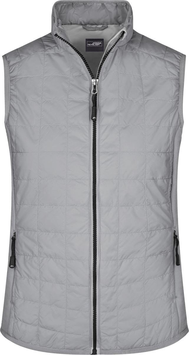 Steppweste James & Nicholson JN 1113 Damen Hybrid Gilet