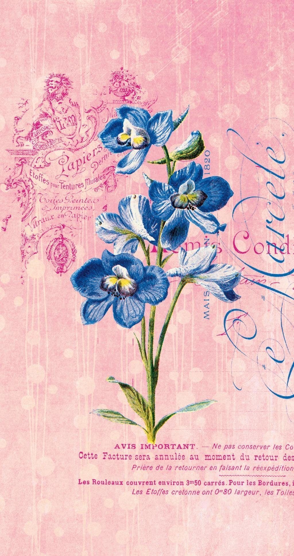 Gerstenberg Verlag Notizbuch Die Gärten der Künstler Schmales Notizheft Motiv Blaue Blume blanko