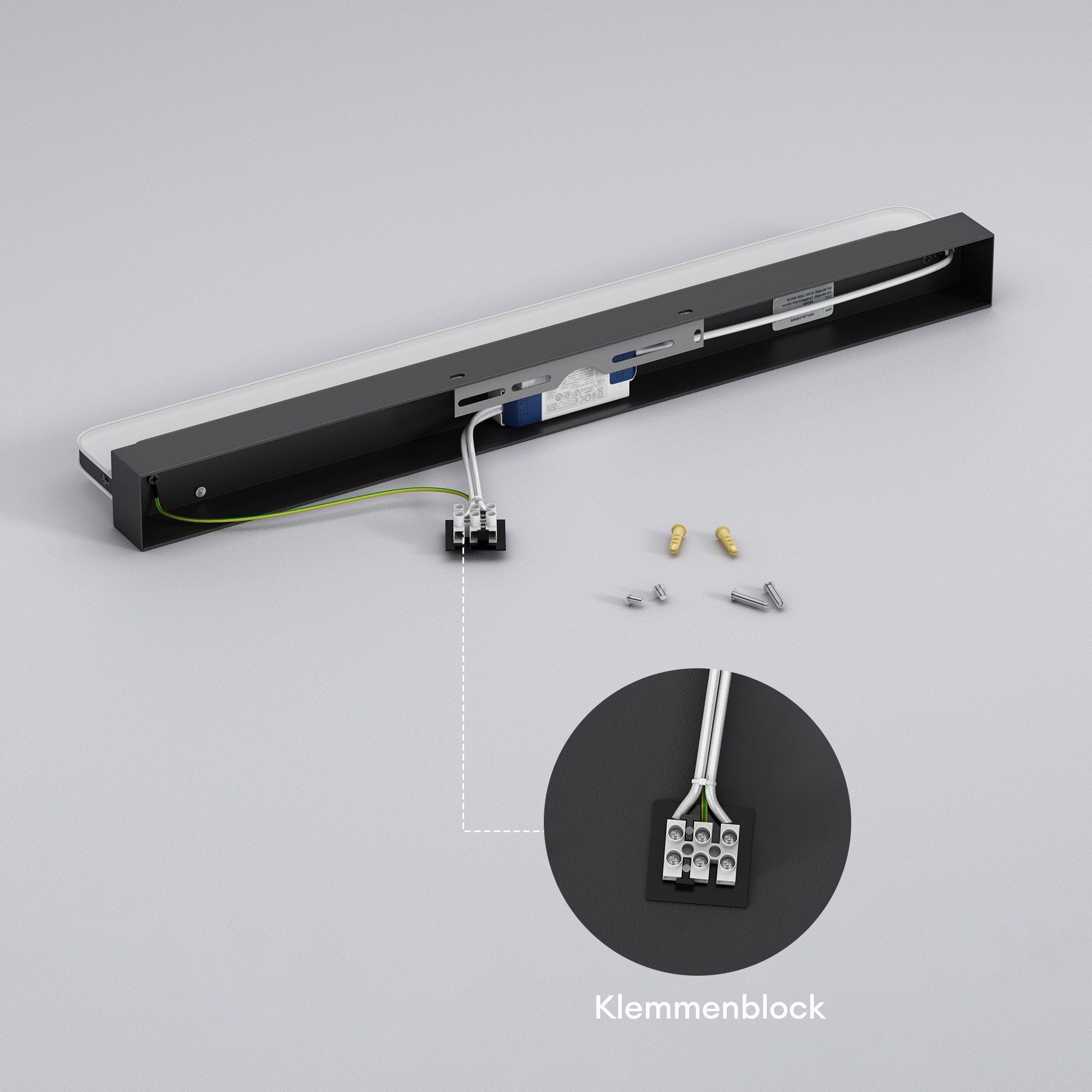 Mai & Mai LED Spiegelleuchte Badlampe 4000K Badezimmer Lampe Wandleuchte 9W SparkLuxe