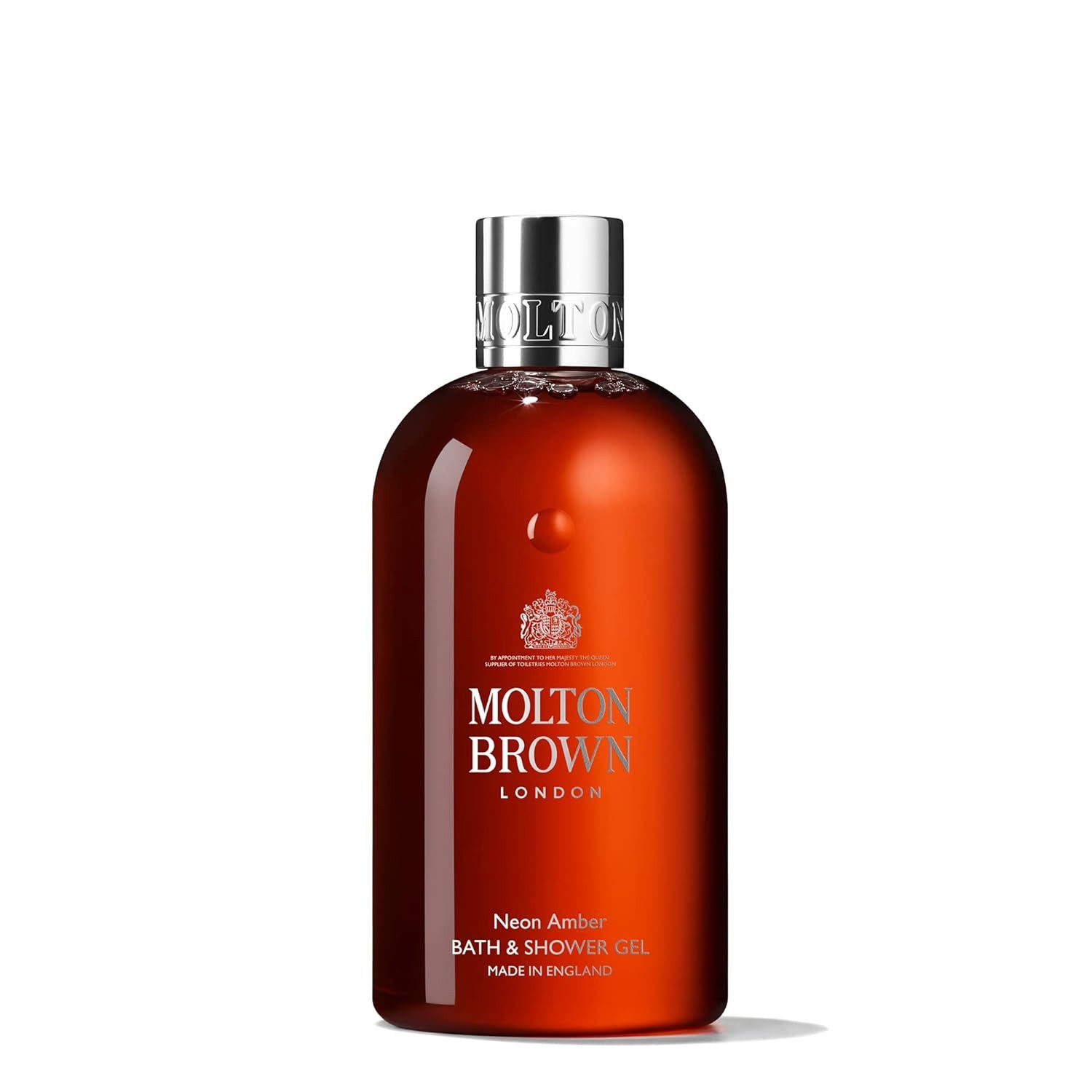 Molton Brown Duschgel Neon Amber Bade und Duschgel, 300ml, 1-tlg.