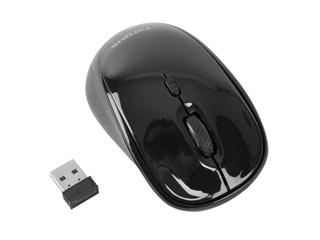 Targus - Wireless Blue Trace Mouse Black Maus