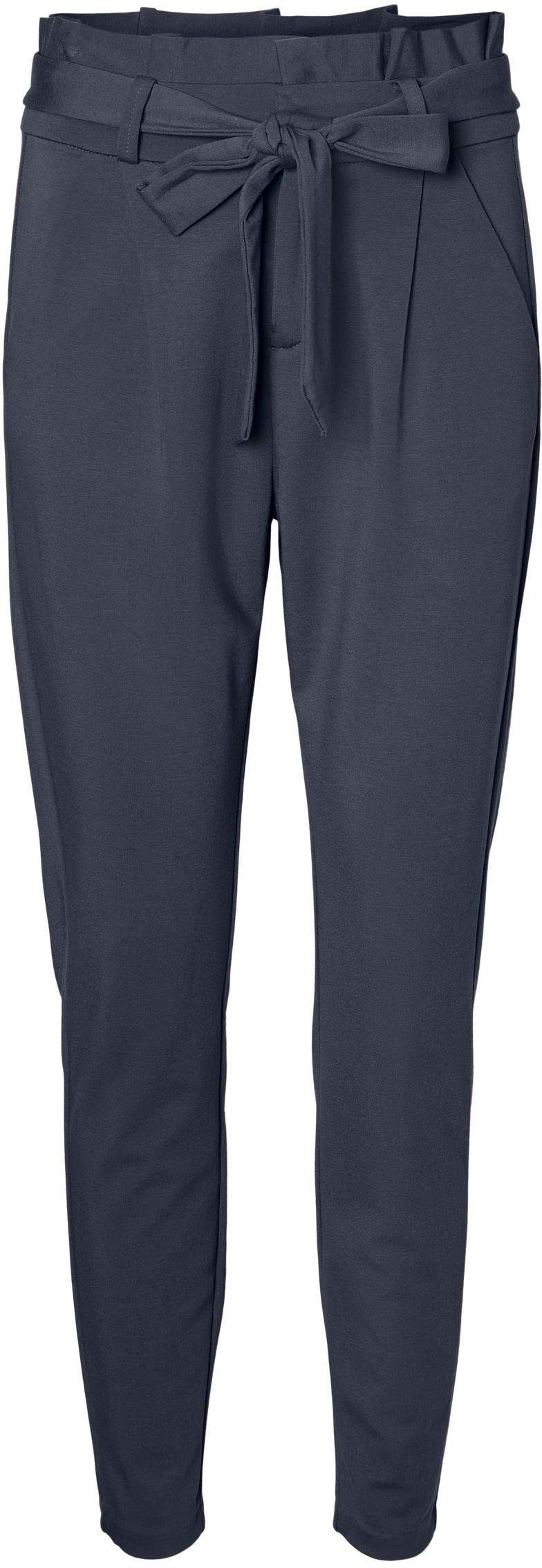 Vero Moda Paperbag-Hose VMEVA HR LOOSE PAPERBAG PANT GA NOOS Viskosemischung