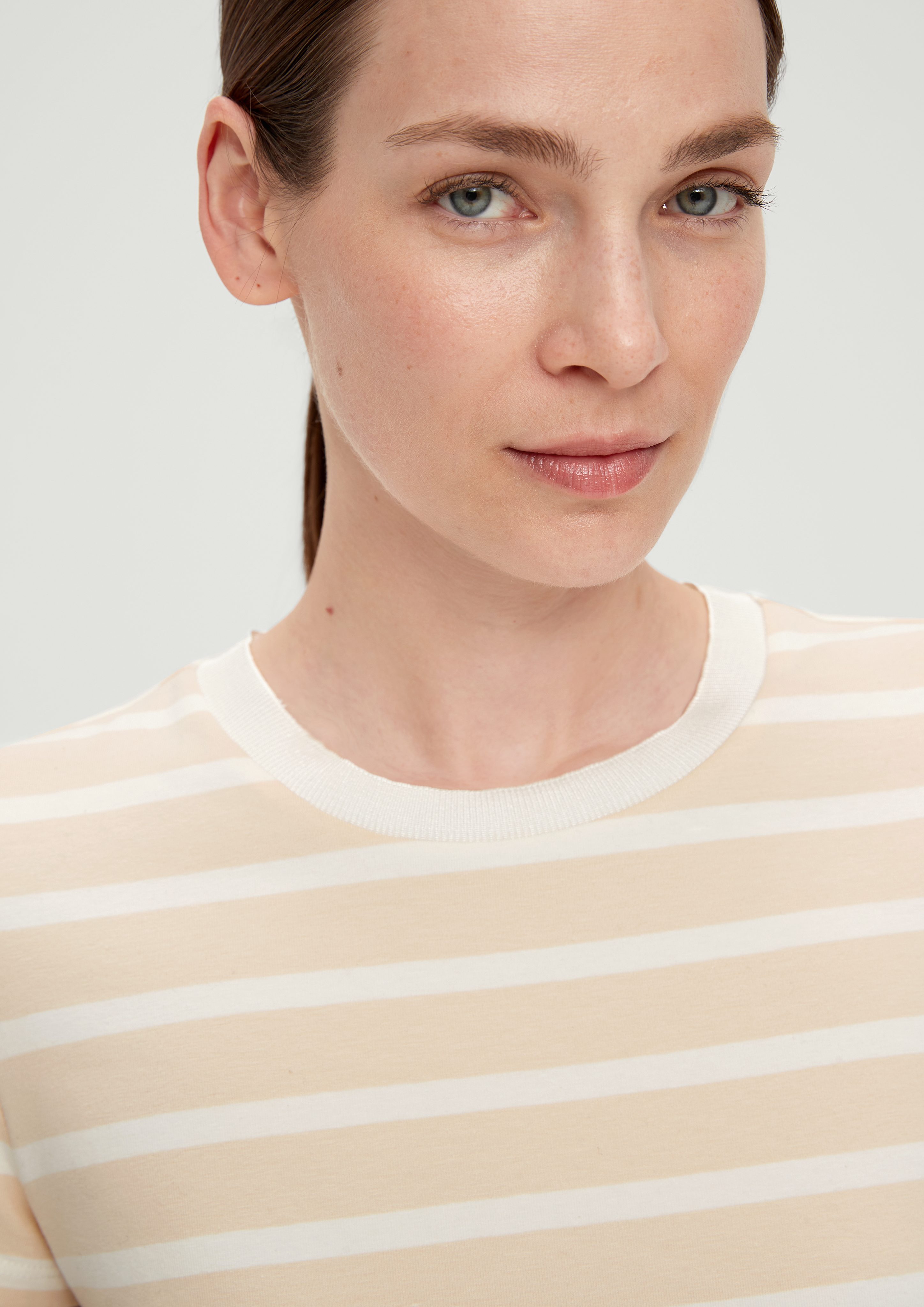 s.Oliver BLACK LABEL Kurzarmshirt T-Shirt aus günstig online kaufen