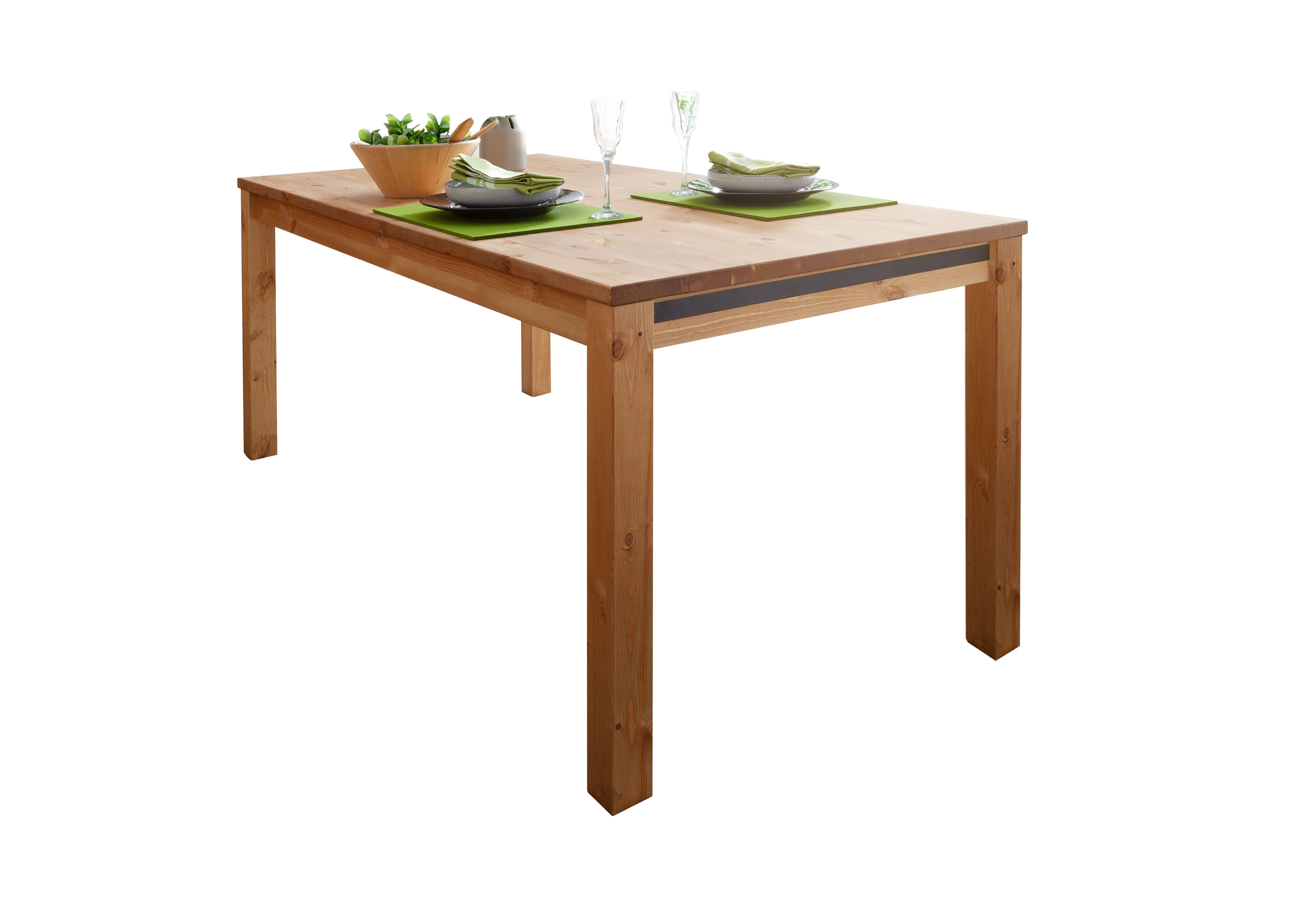 Woodroom Esstisch Weimar (Kiefer massiv, 180x90 cm), Esstisch, Massivholz Tisch, Tisch