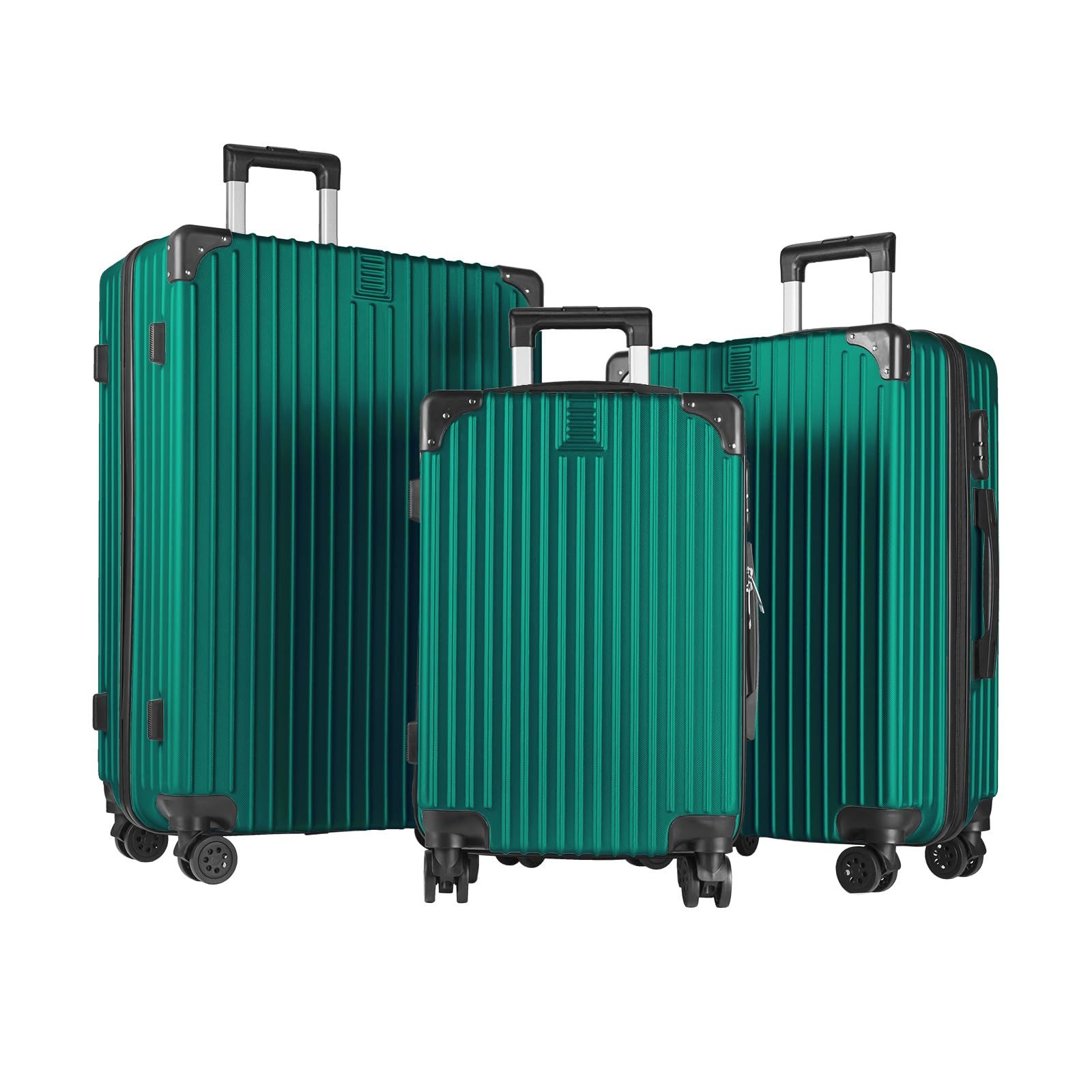 yonsly Kofferset Reisekoffer 3er Set Hartschalen günstig online kaufen