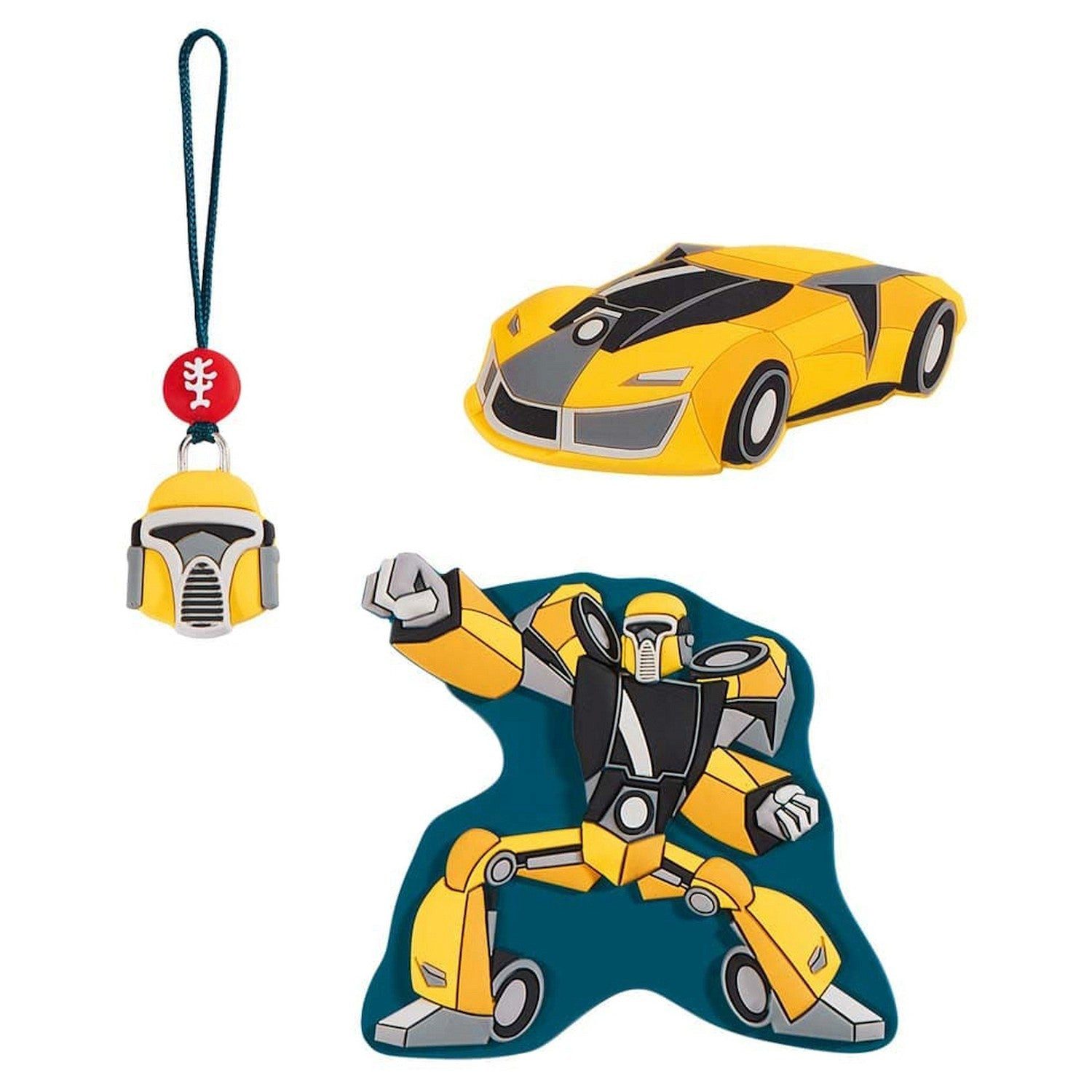 Schulranzen Zubehör-Set "Magic Mags" (Power Robot)