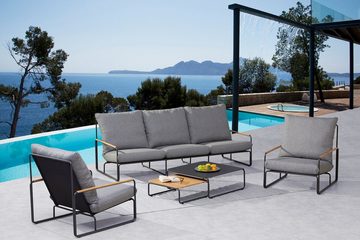 Best Gartenlounge-Set Portofino, (5-tlg), 5-tlg. Lounge-Gruppe Portofino anth