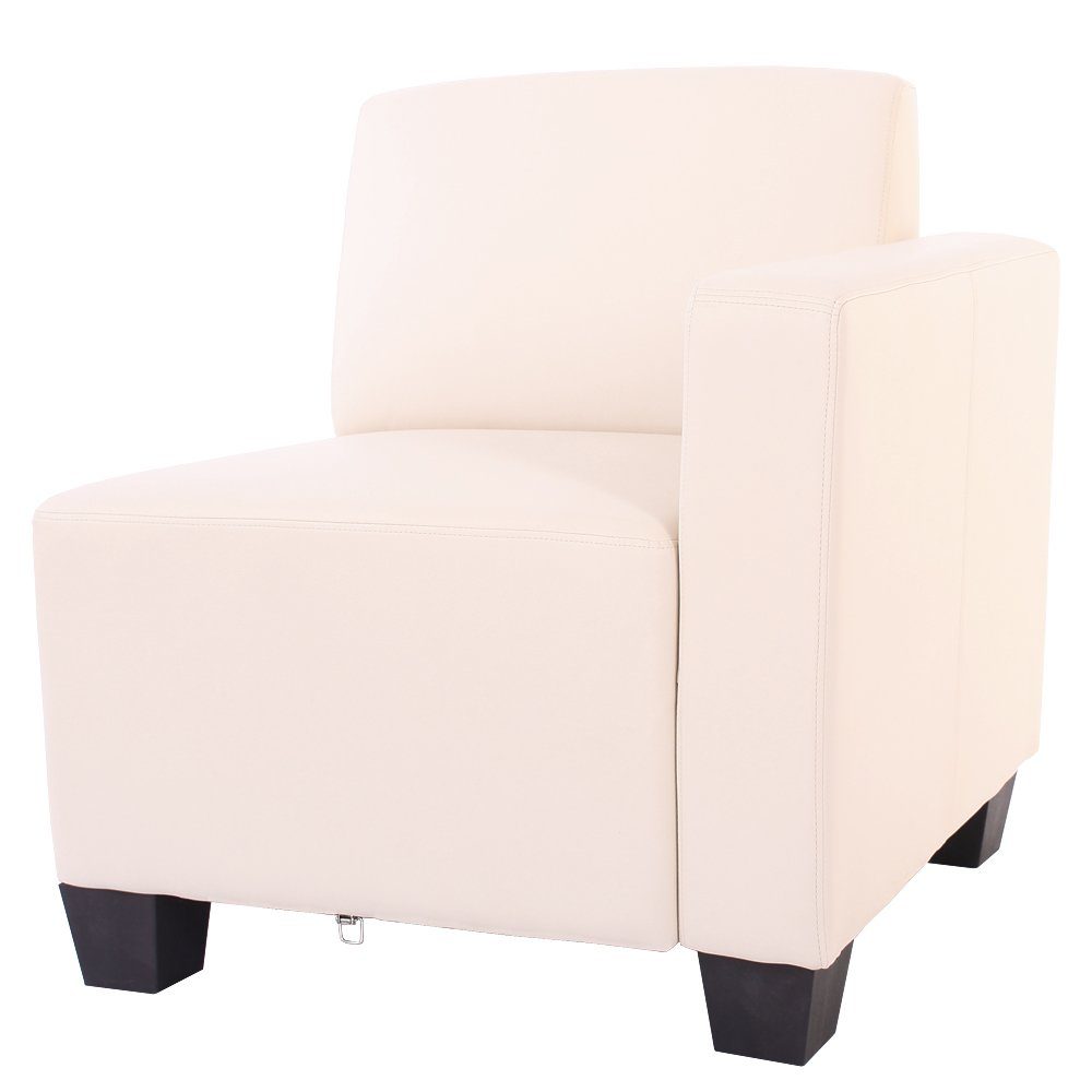 MCW Sofa Moncalieri-E, Lounge-Stil Hochwertig Sitzpolsterung Bequeme Moderner Erweiterbar