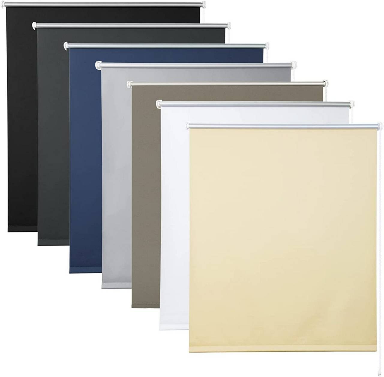 Verdunklungsrollo, Woltu, verdunkelnd, verspannt, Klemmfix, ohne Bohren eas günstig online kaufen