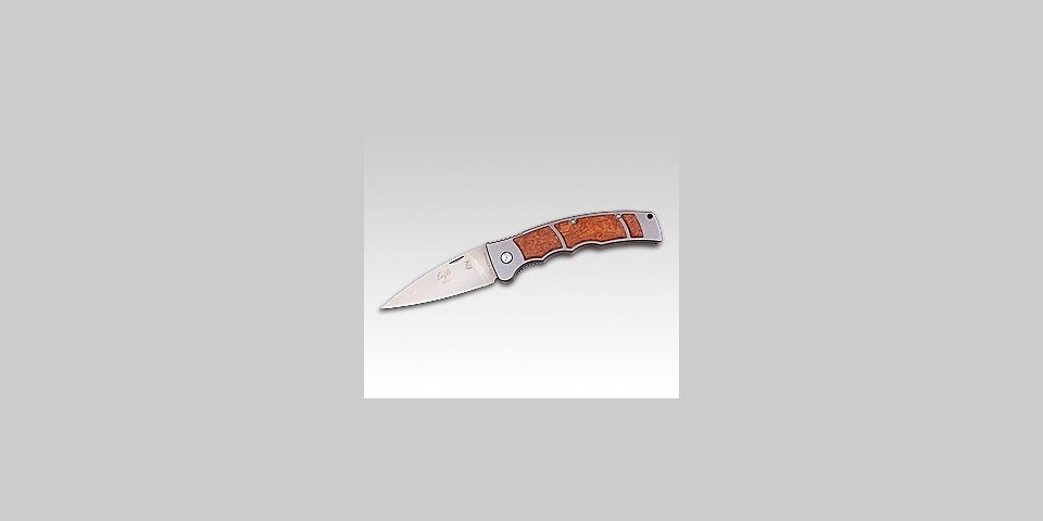 Stahl Back Holzeinlagen EAGLE 1.4110 mit Lock Eickhorn Taschenmesser De Taschenmesser Linder und