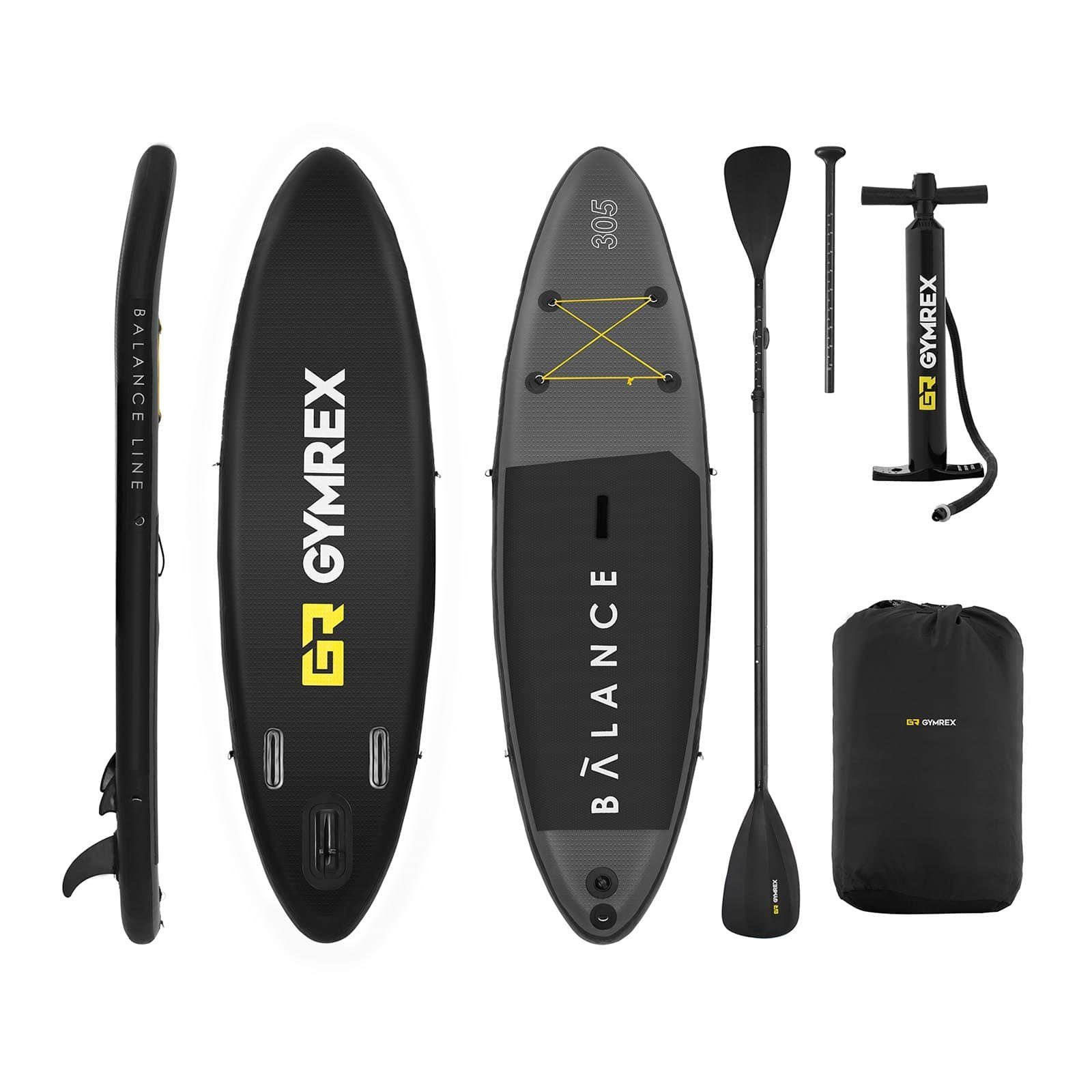Gymrex Inflatable SUPBoard Gymrex Stand Up Paddle Board Set 135 kg