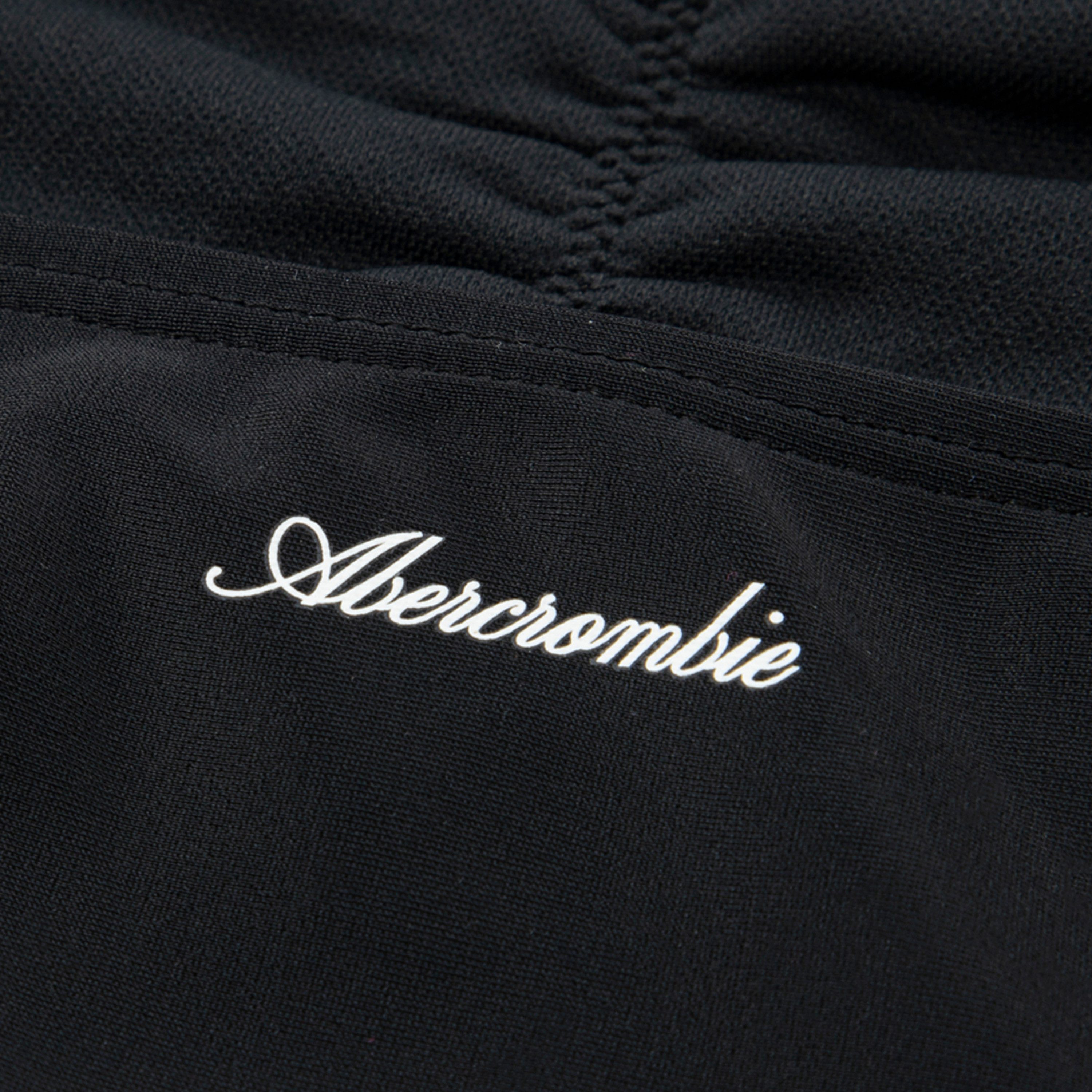 Abercrombie Kids Badeanzug AFG CINCHED CUTOUT 1 PC SWIMSU mit Häkelkante und Logo-Print auf dem Rücken, für Girls