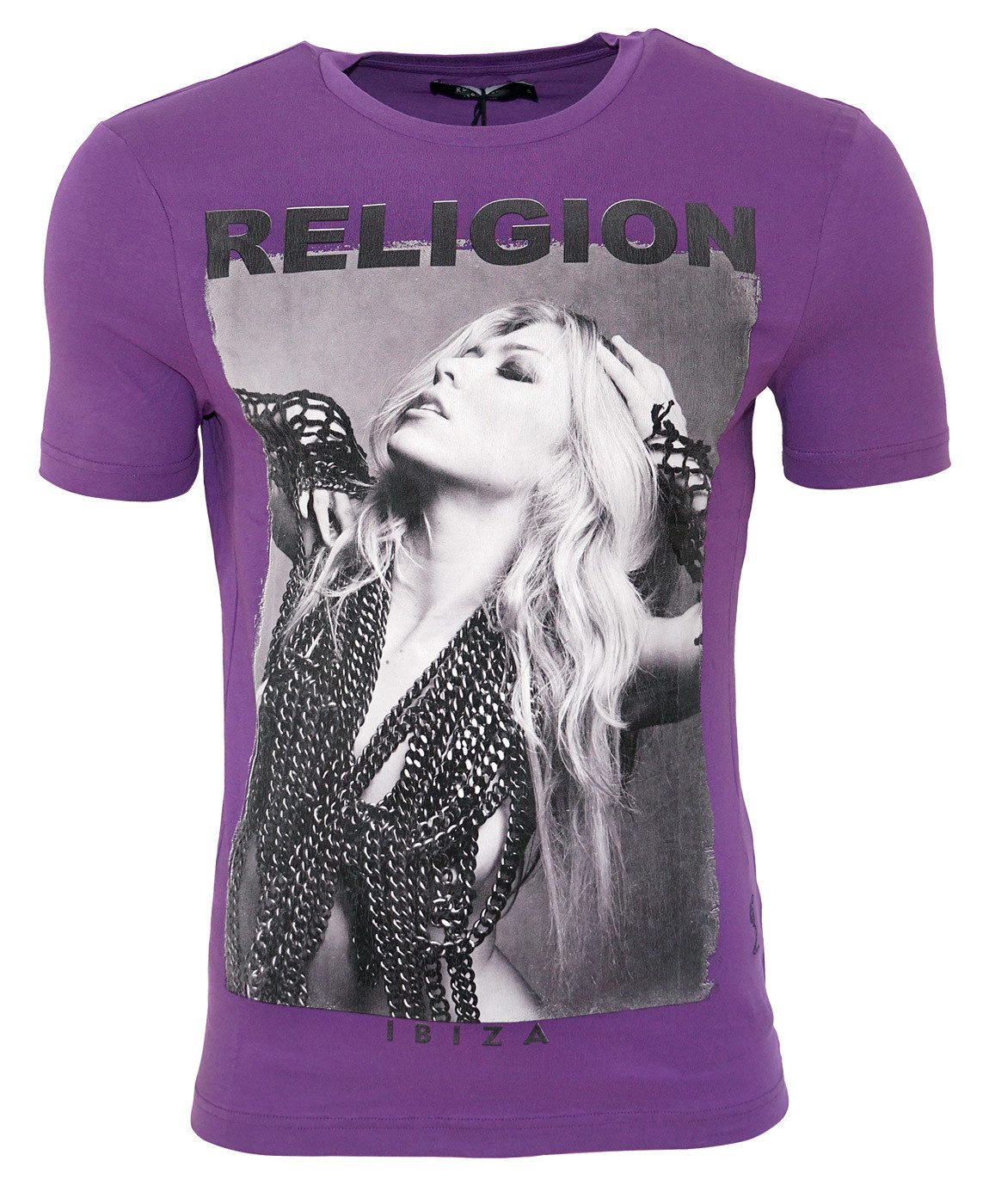 Print-Shirt RELIGION Clothing Herren T-Shirt IBIZA