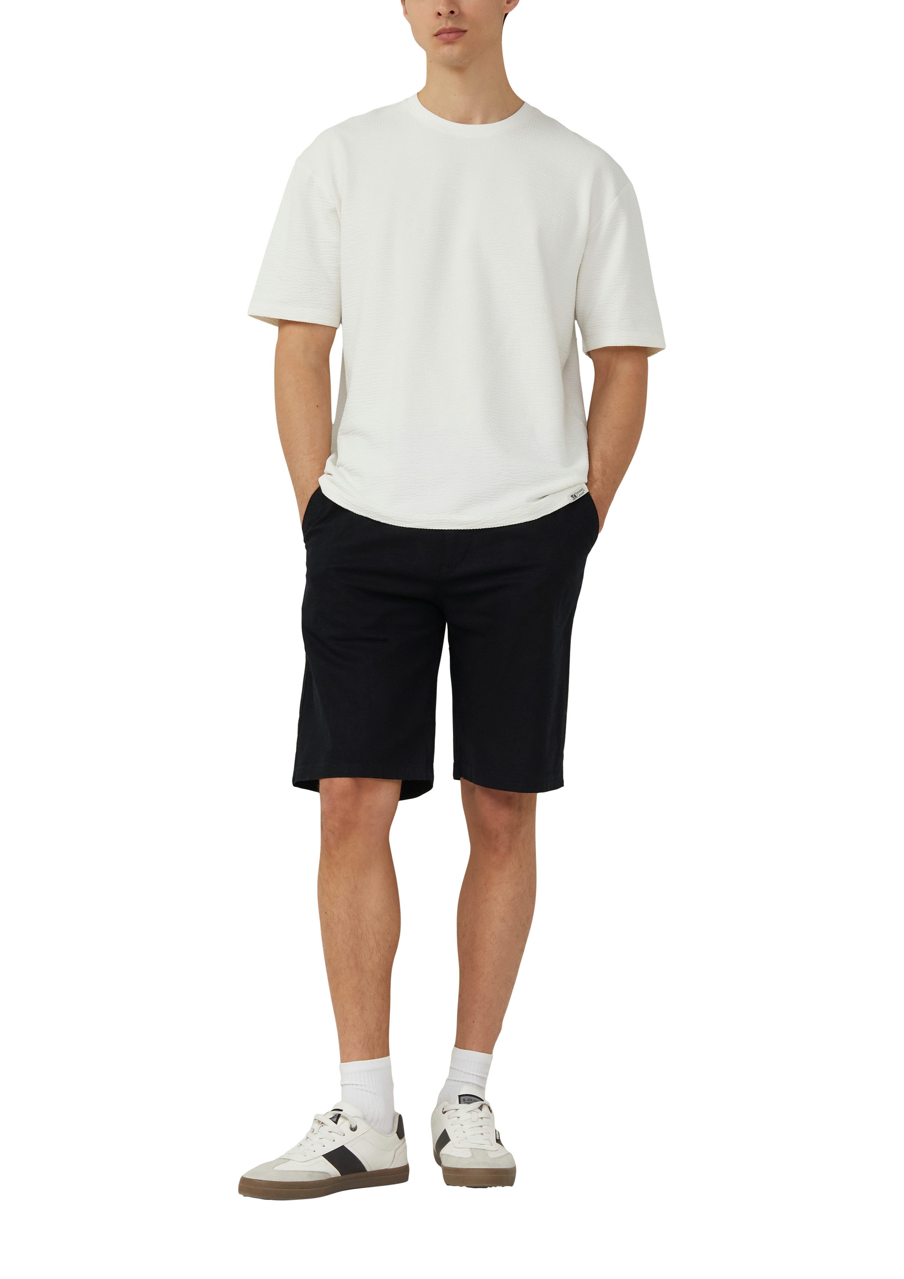 s.Oliver Bermudas Relaxed Fit aus geschmeidigem Leinenmix