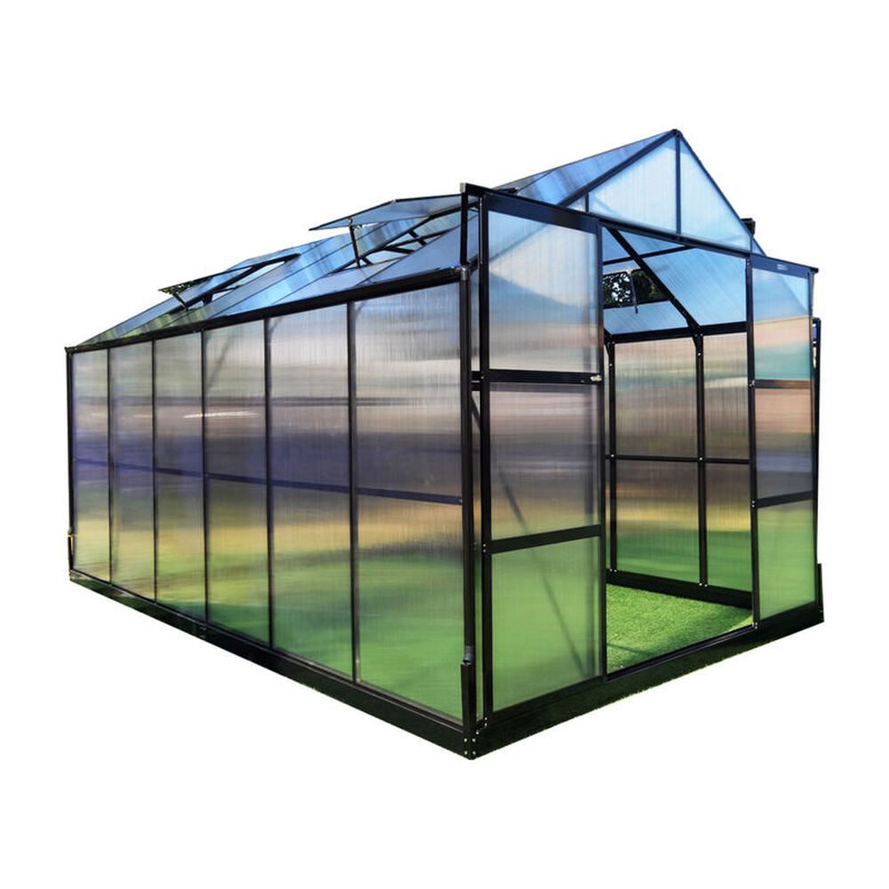 OUTFLEXX Gewächshaus schwarz | Rabatt: 29%