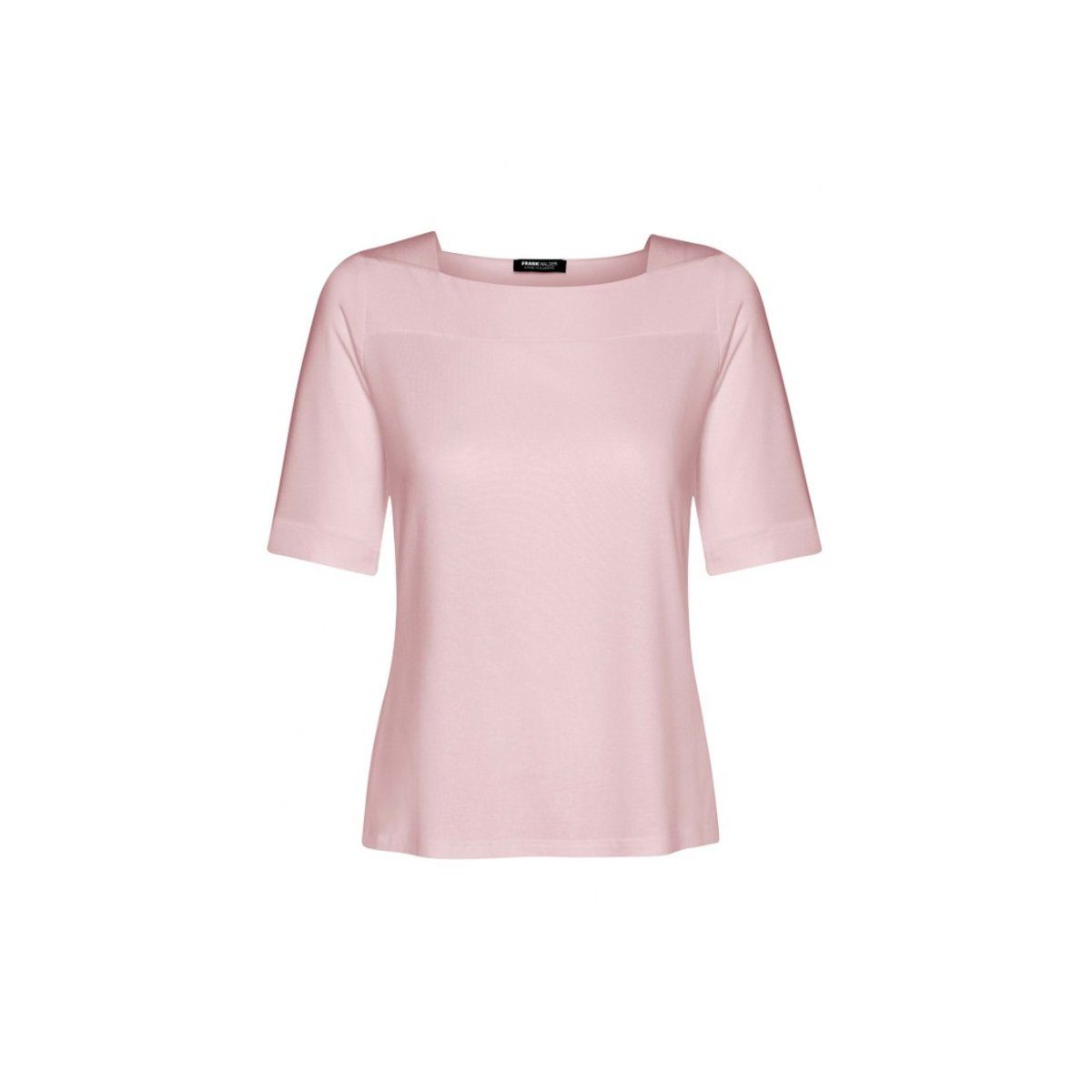 FRANK WALDER T-Shirt rose regular fit (1-tlg)