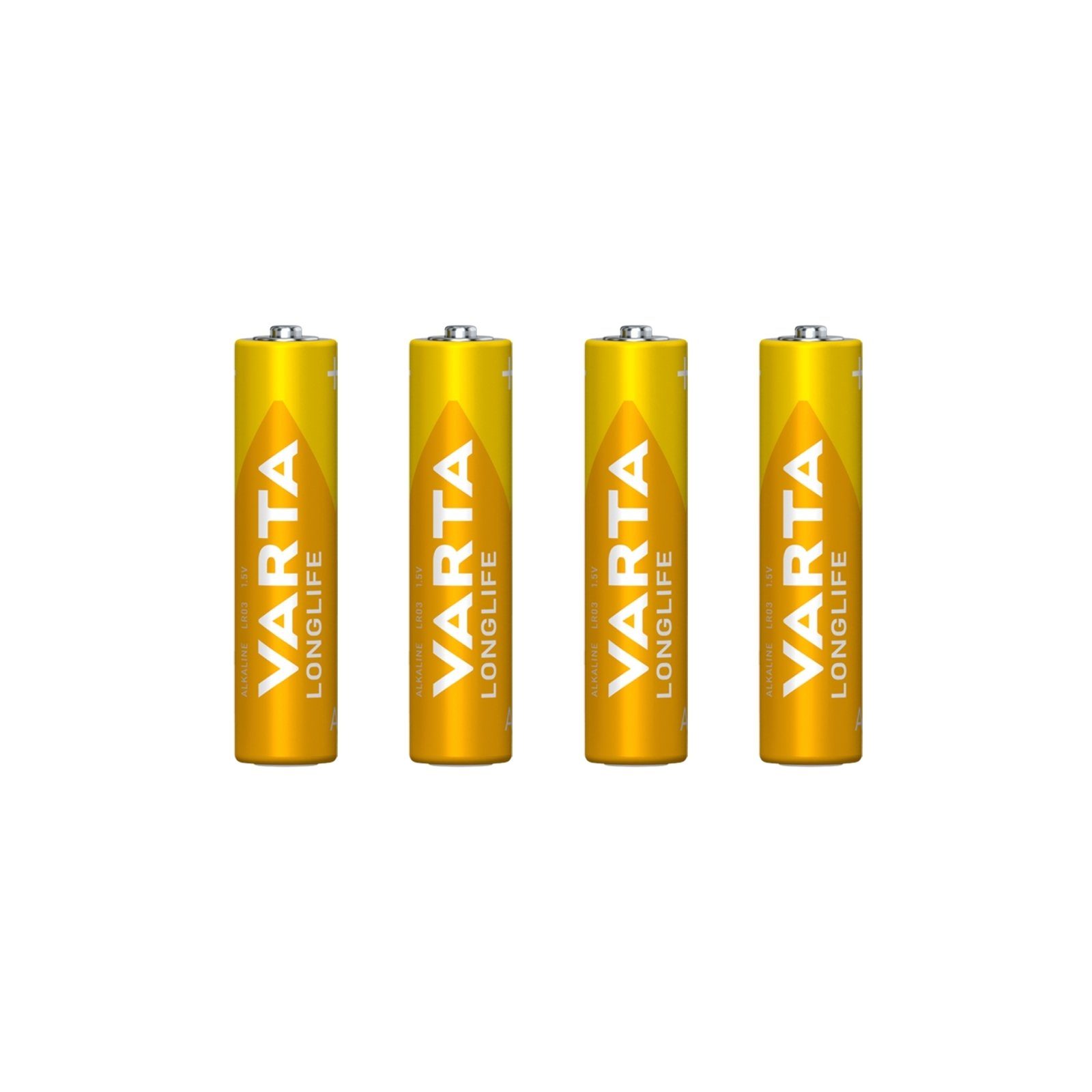 VARTA Batterie Longlife 4xAAA Batterie