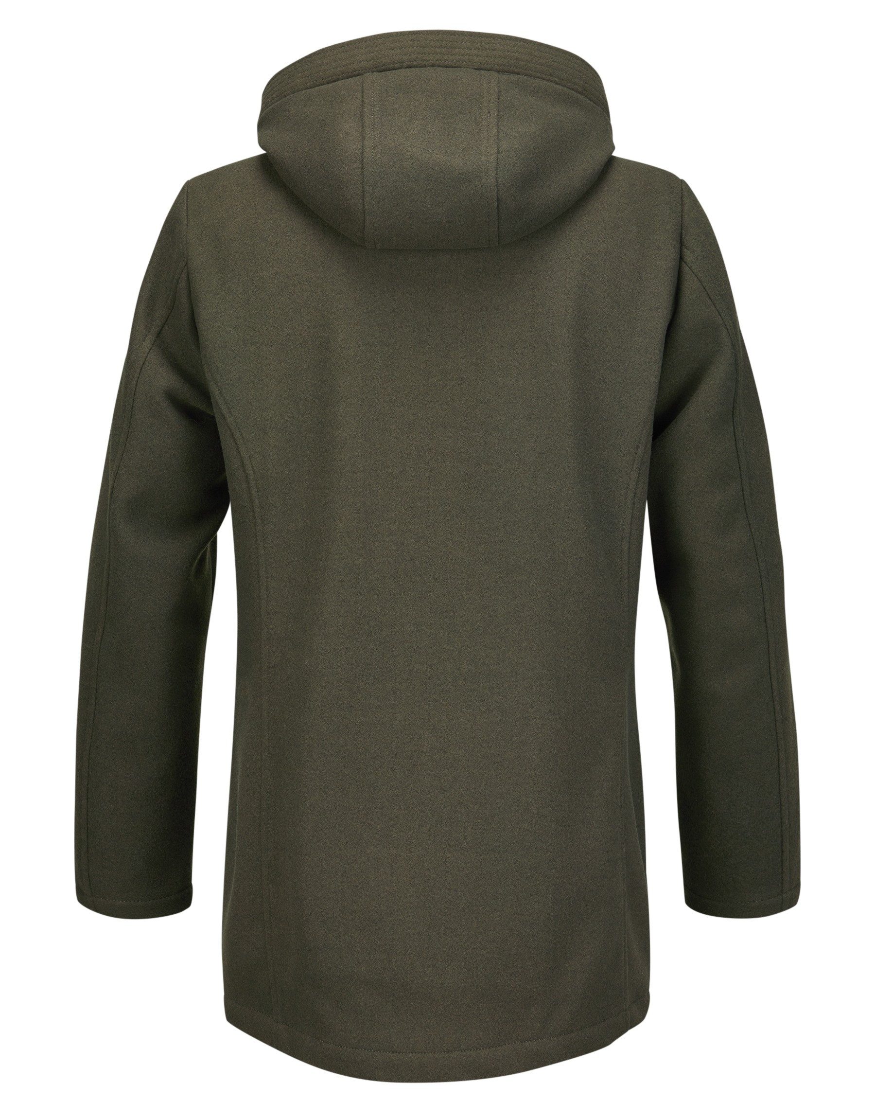 Milestone Parka MSAshton aus elastischer Jersey-Wollmischung mit moderner Passform