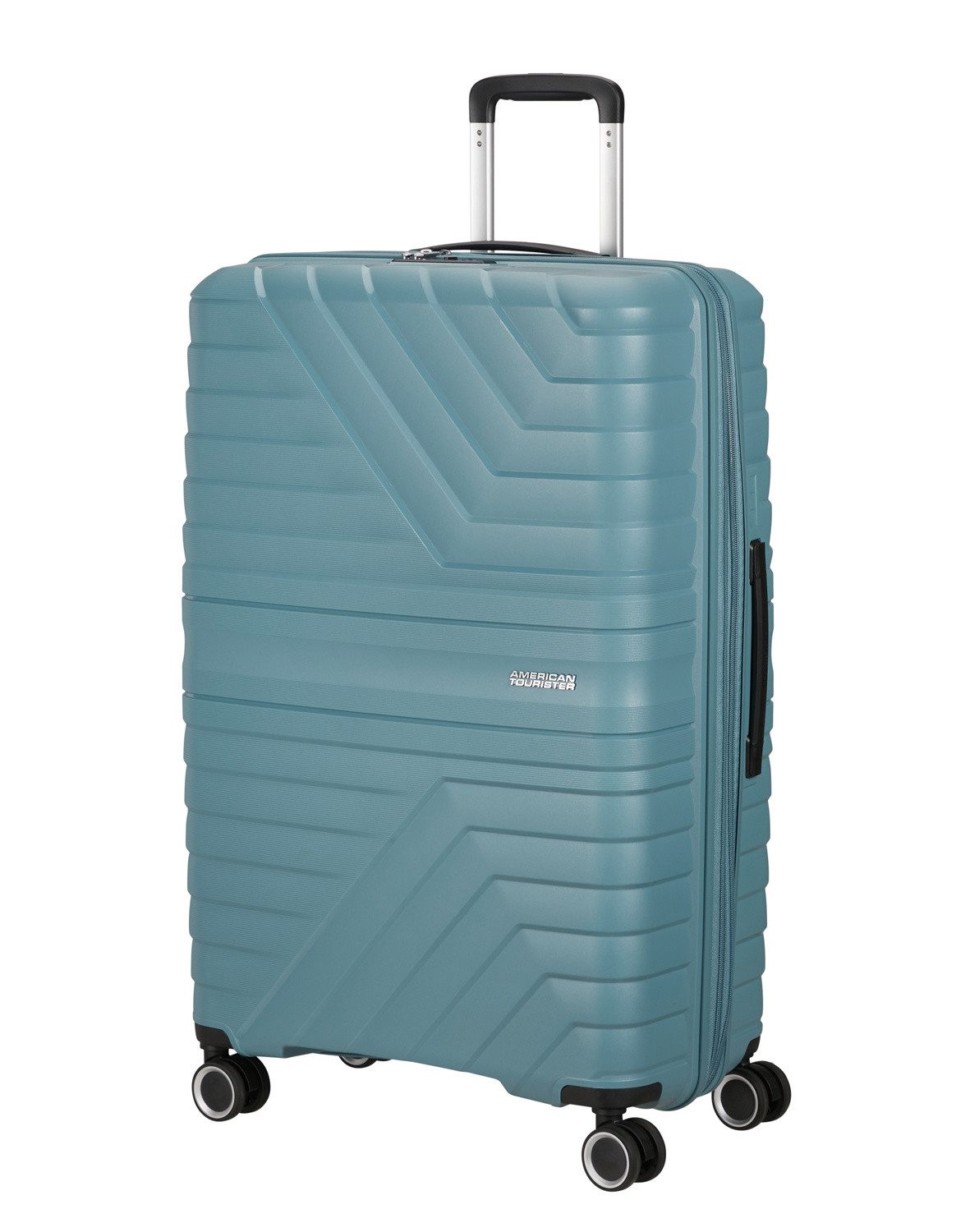 Koffer American Tourister Trolley mit 4 Rollen 78 cm Flytwist storm blue