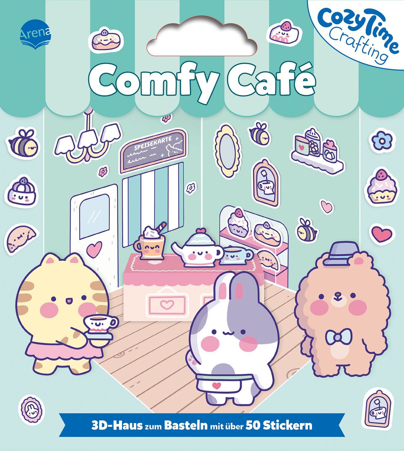 Arena Spiel Cozy Time Crafting. Comfy Café
