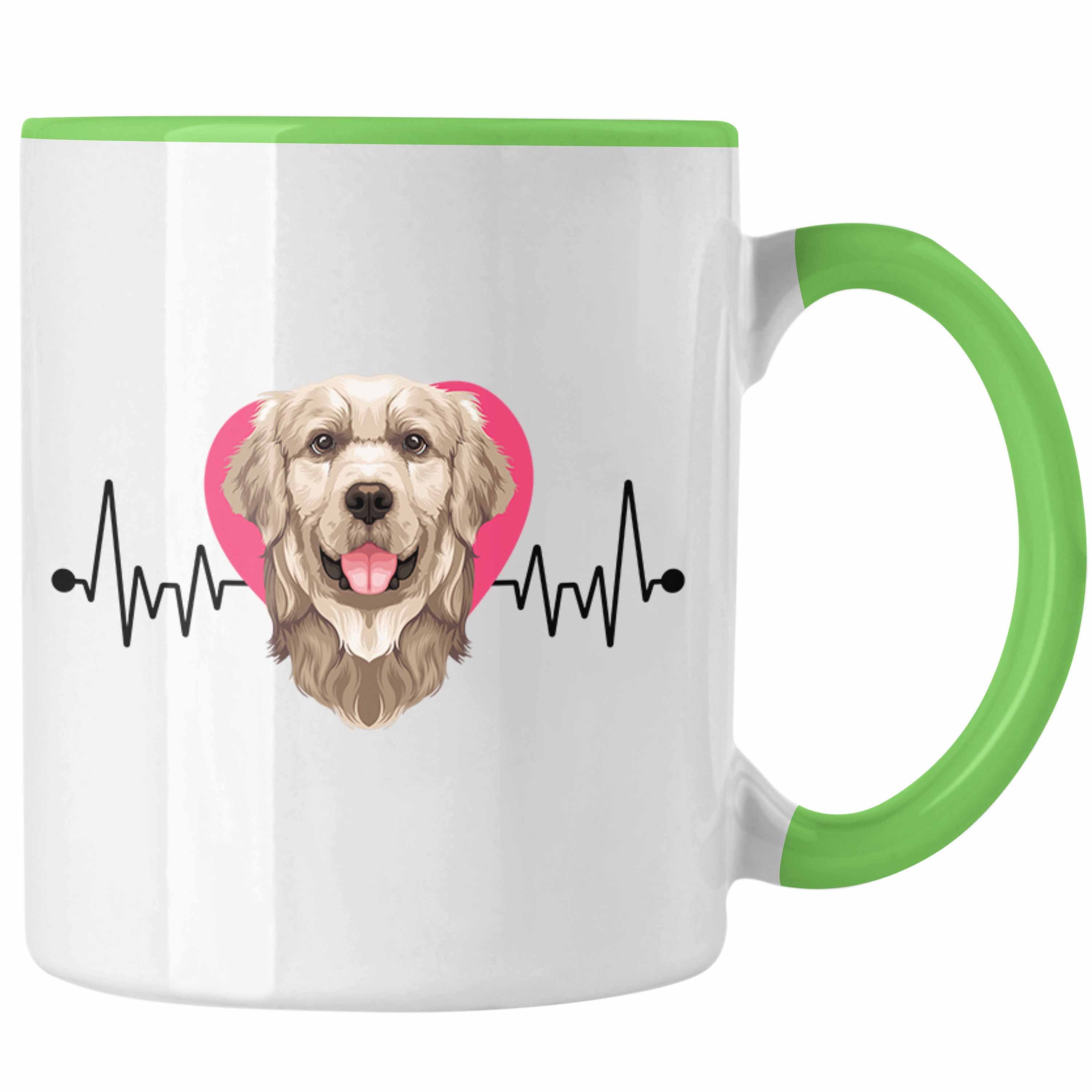 Tasse Grün Geschenkidee Besitzer Retriever Trendation Golden Lustiger Tasse Spruch Geschenk