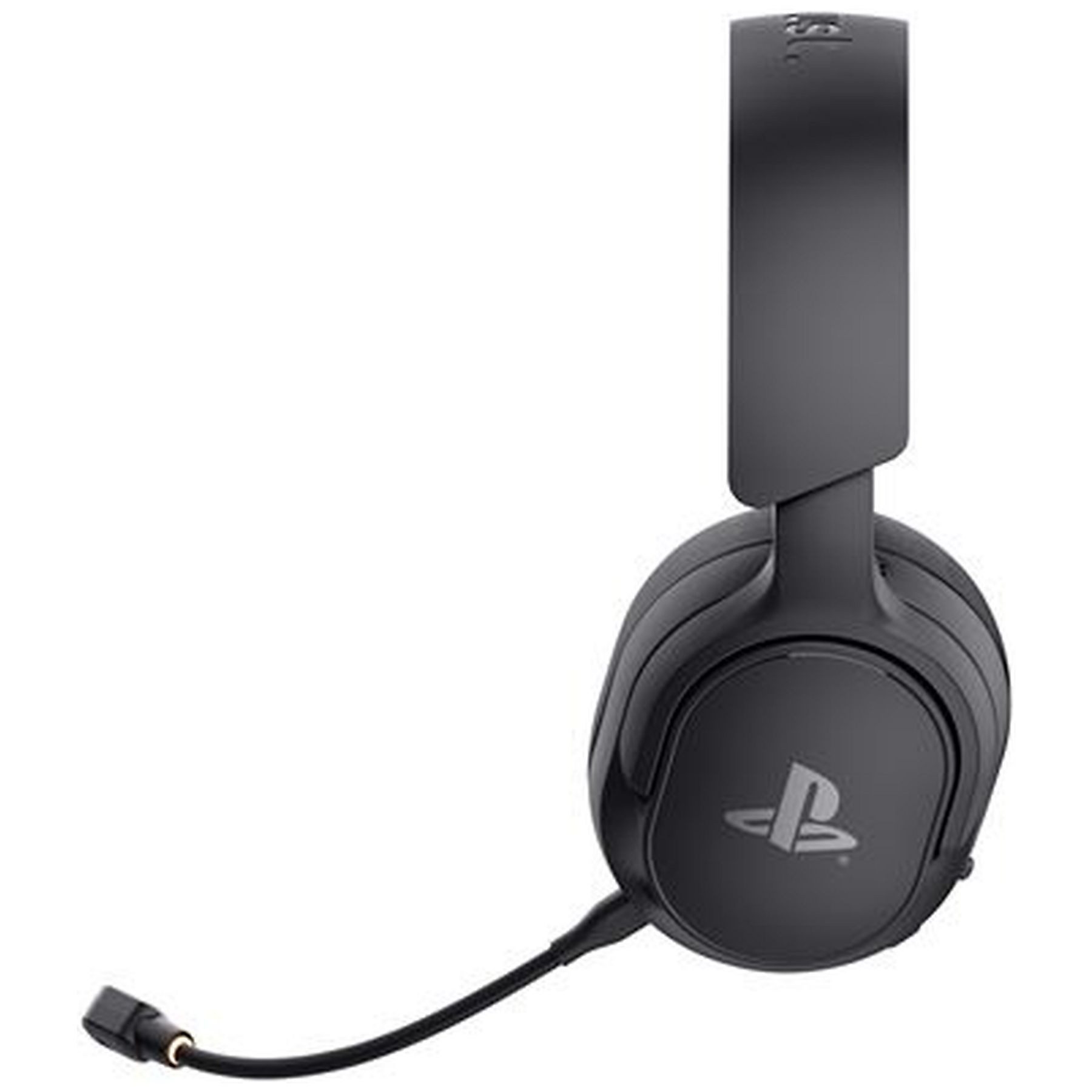 Trust GXT499 FORTA Wireless Gaming HEADSET offiziell Lizensiert Sony PS5® Gaming-Headset (Offiziell lizenziert für PS5® I Verlustfreie kabellose Übertragung mit extrem niedriger Latenz I Bis zu 55 Stunden Spielzeit ohne Unterbrechung dank des integrierten Akkus, 50-mm-Treiber I Abnehmbares Mikrofon und drehbare Ohrmuscheln mit verstellbaren Kopfbügel I Lautstärkeregler und Mikrofonstummschaltung an der Hörmuschel, Bluetooth)