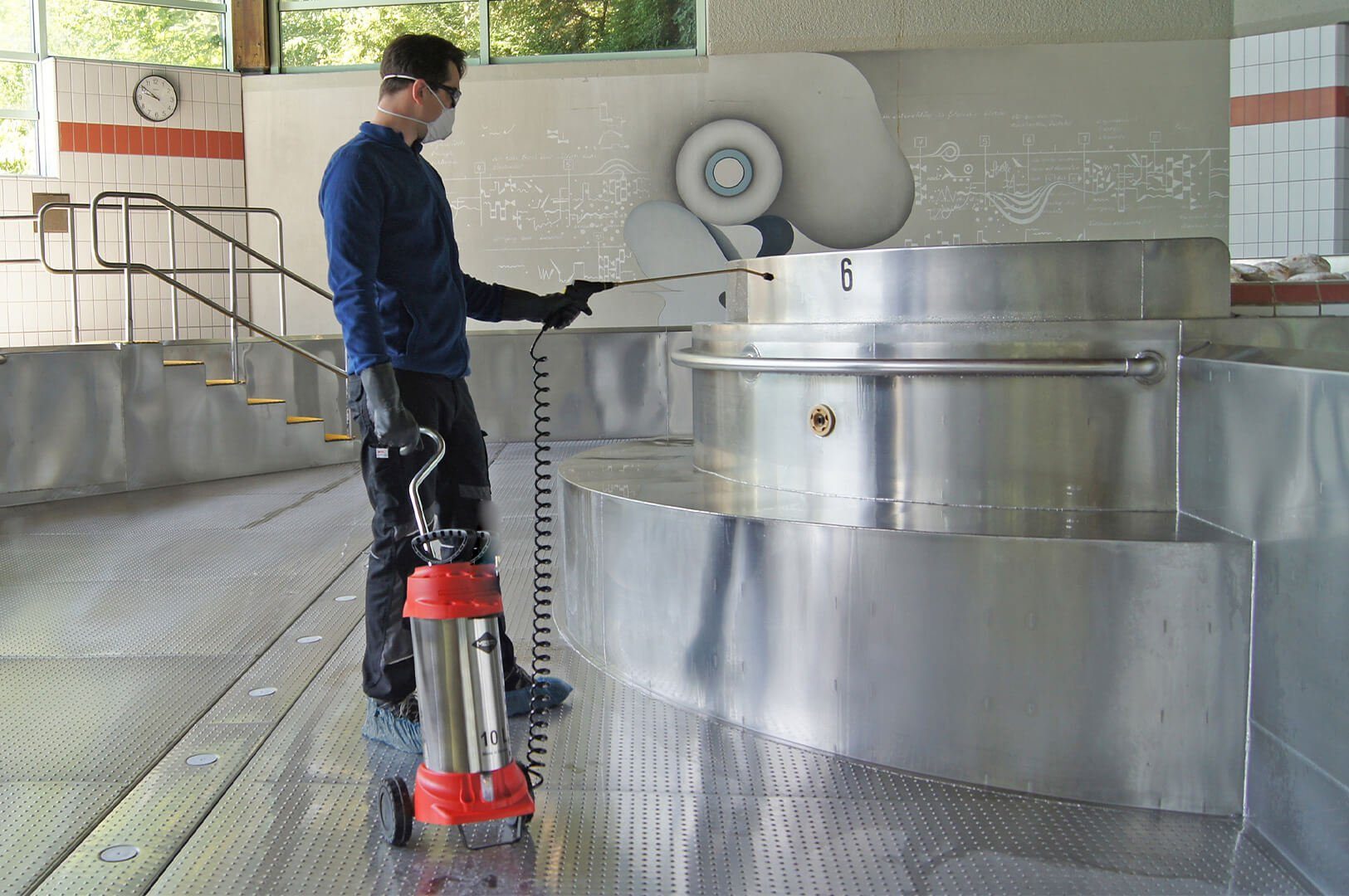 Drucksprühgerät MESTO 3615FT INOX Plus Hochdrucksprühgerät 10 L