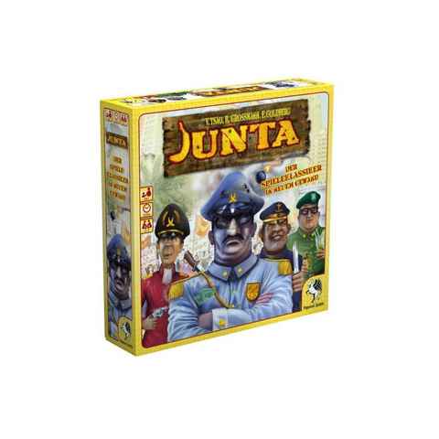Pegasus Spiele Spiel, Familienspiel 51801G - Junta, 2-7 Spieler, ab 16 Jahren (DE-Ausgabe), Strategiespiel