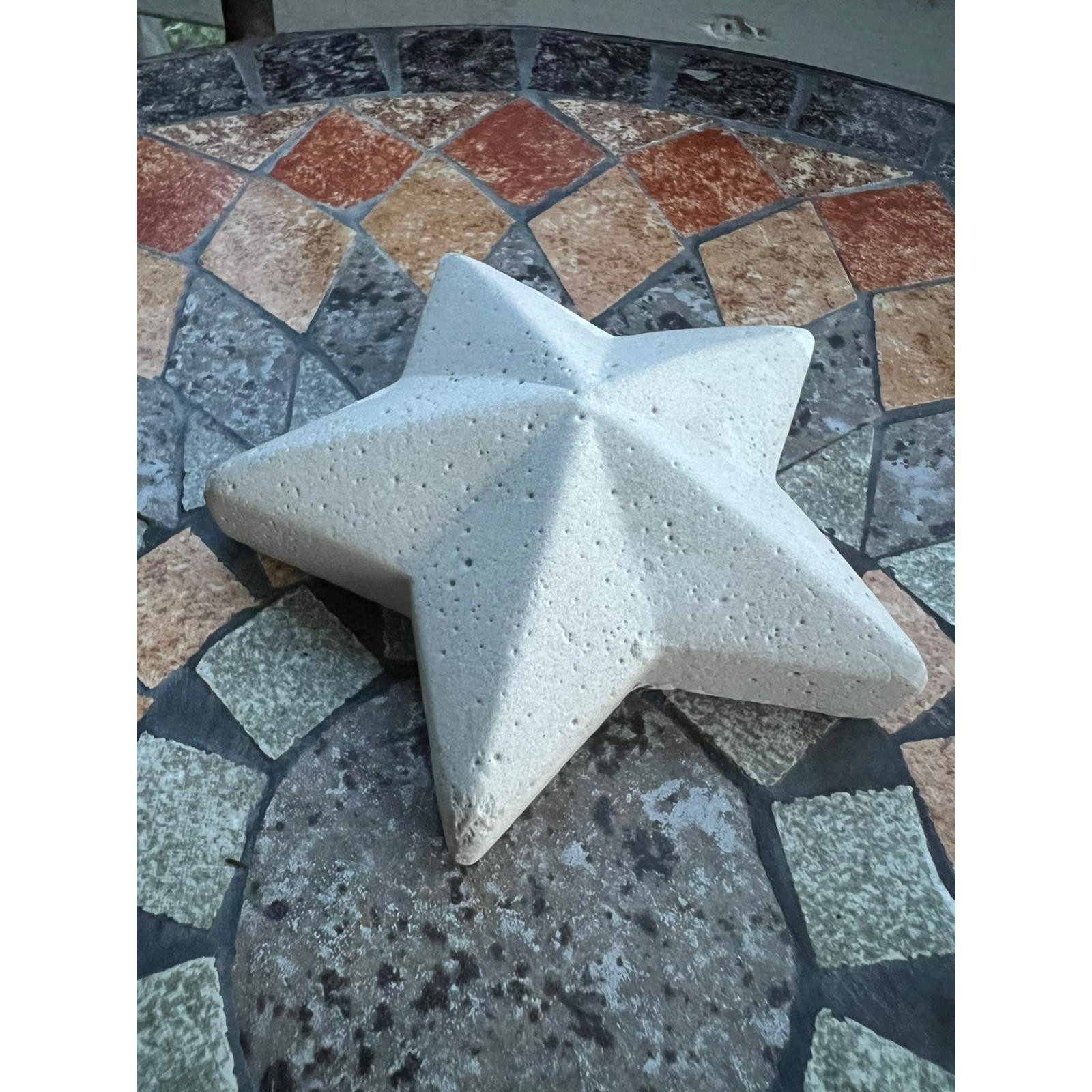 ZGM Dekostern Dekostern aus Beton, Stilvolle Weihnachtsdekoration