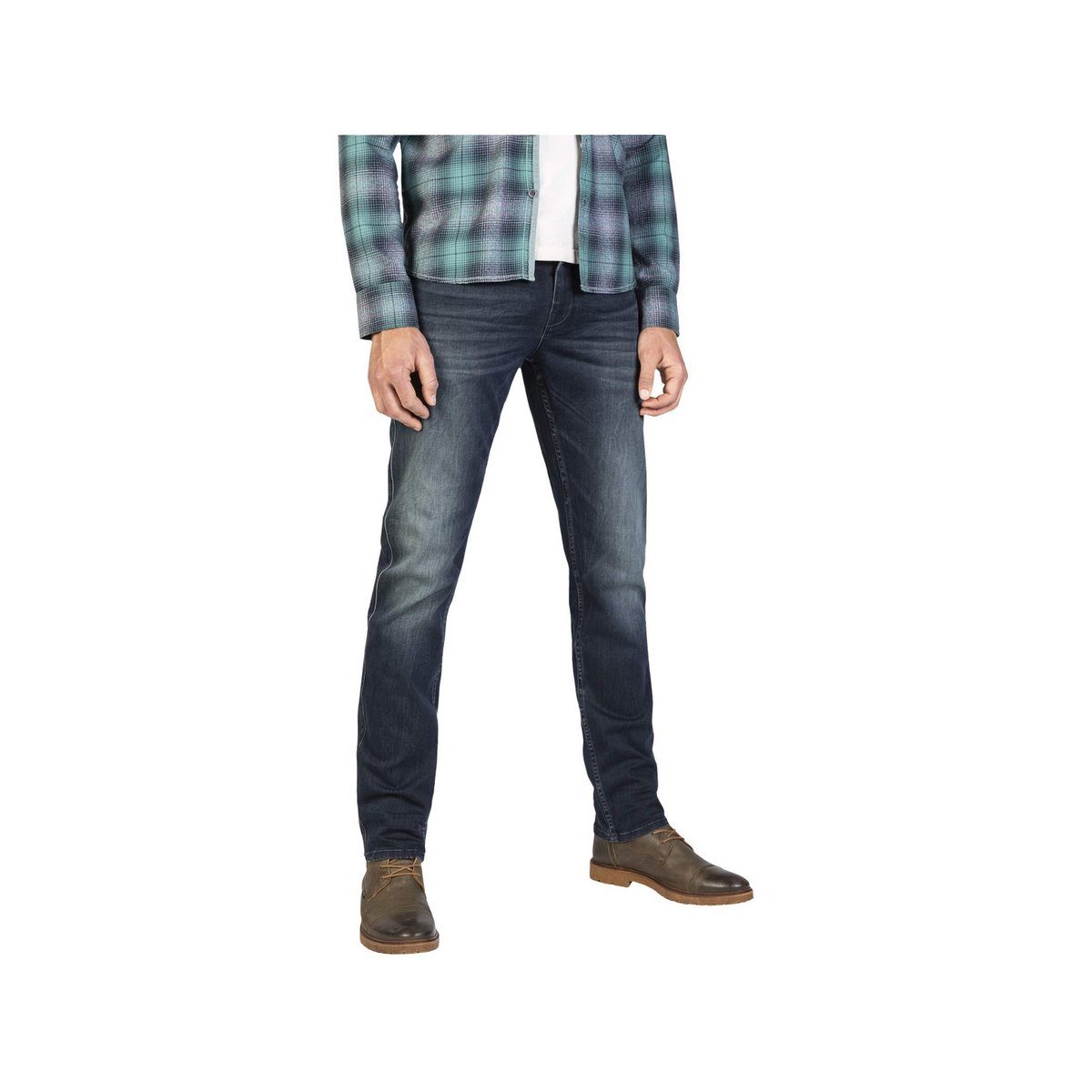 PME LEGEND Straight-Jeans blau regular (1-tlg)