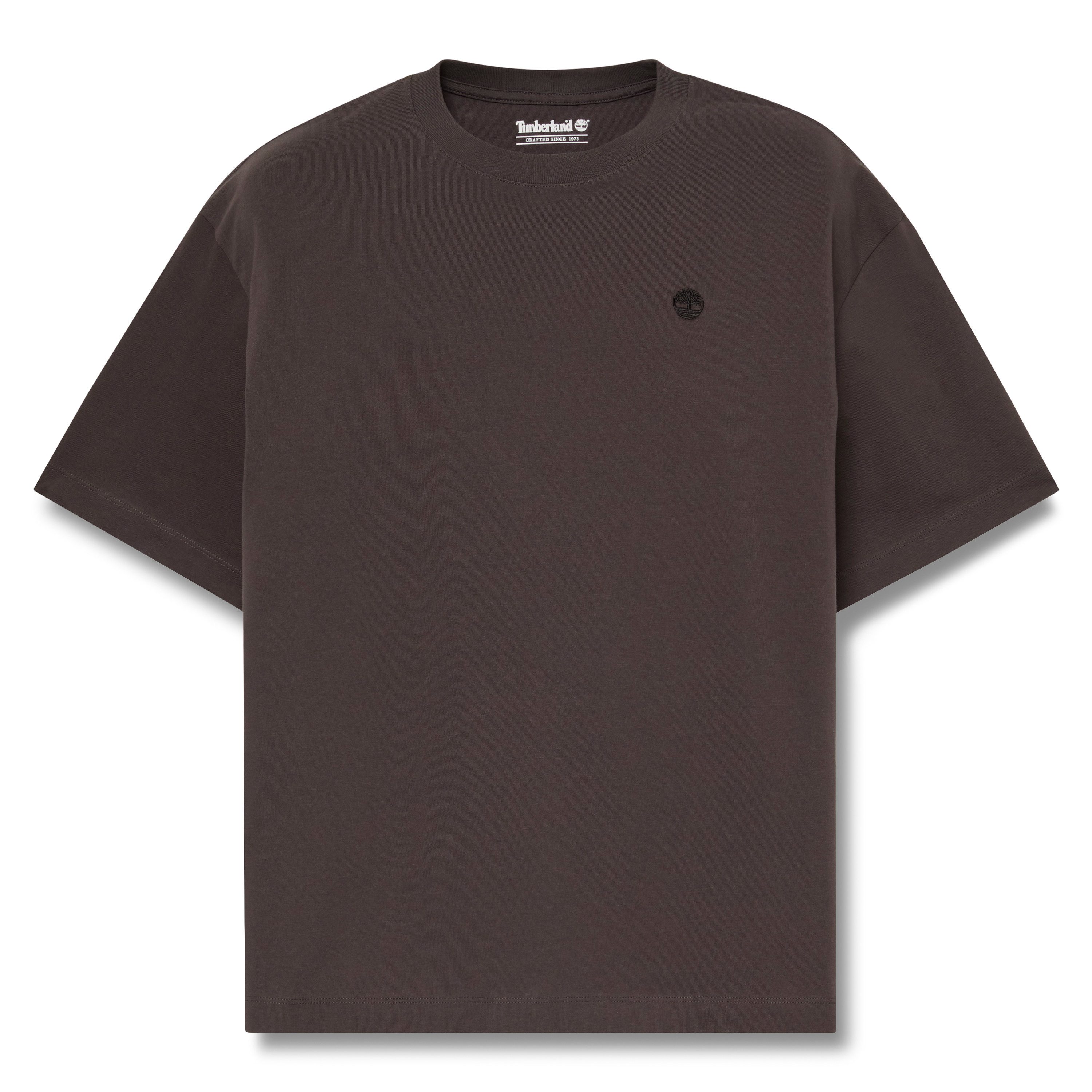 Timberland T-Shirt DUNSTAN RIVER - SS Tee (Relaxed) mit Rundhalsausschnitt, aus Baumwolle, Kurzarm, normale Länge