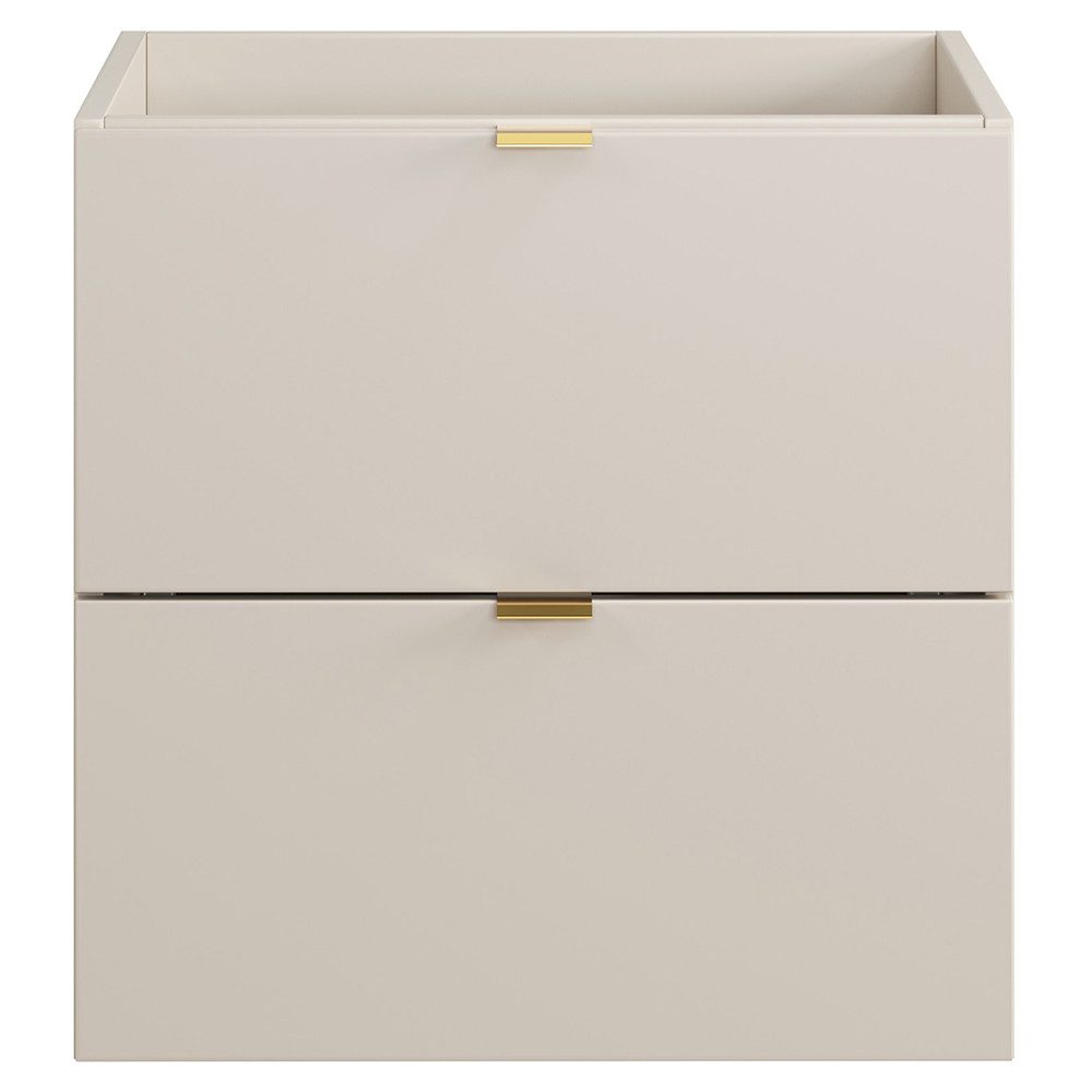 Lomadox Waschbeckenschrank DURANGO-56 in kaschmir, 50 cm breit, 2 Schubladen – Bild 5 von 5