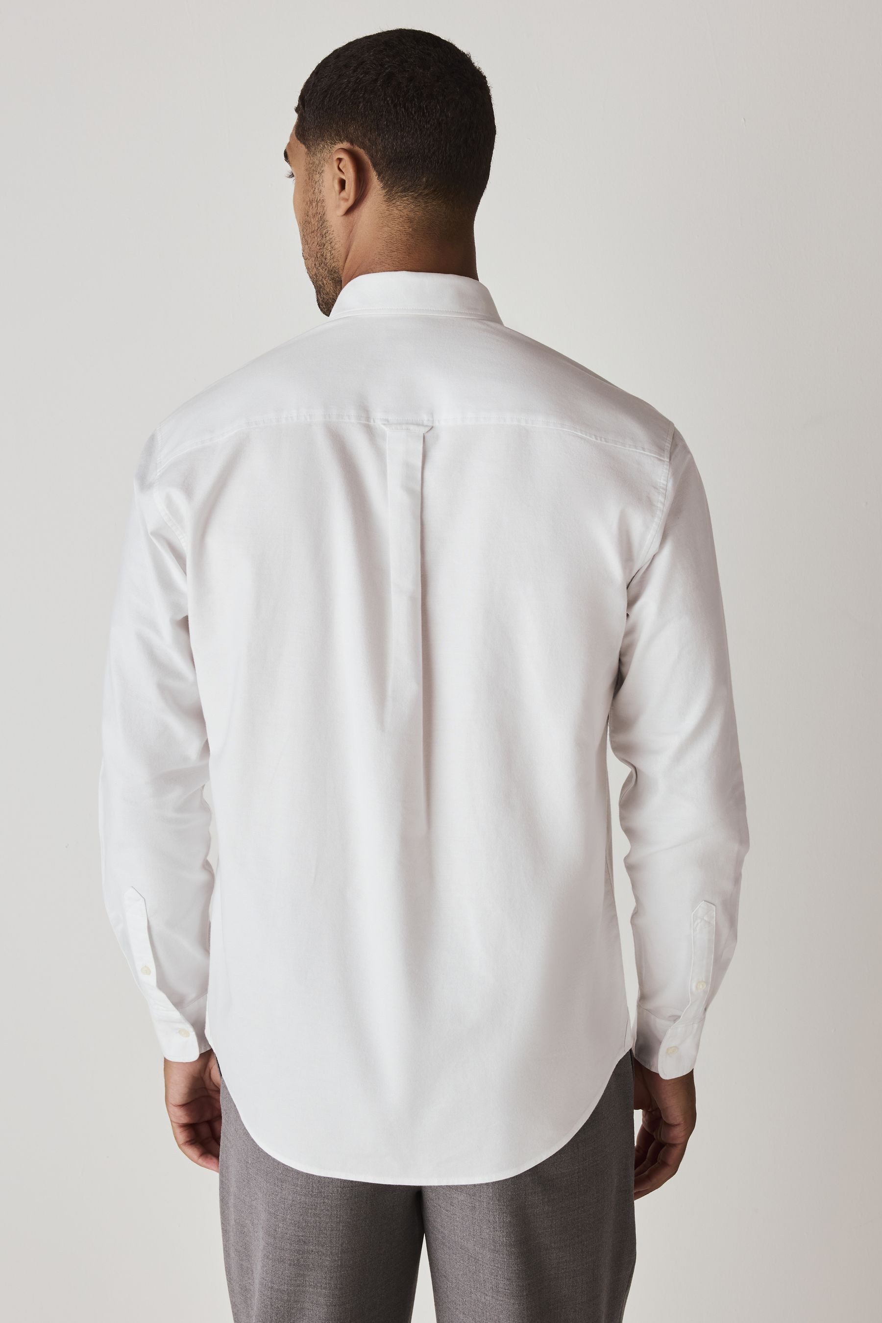 Next Langarmhemd Regular Fit Oxford-Langarmhemd (1-tlg) günstig online kaufen