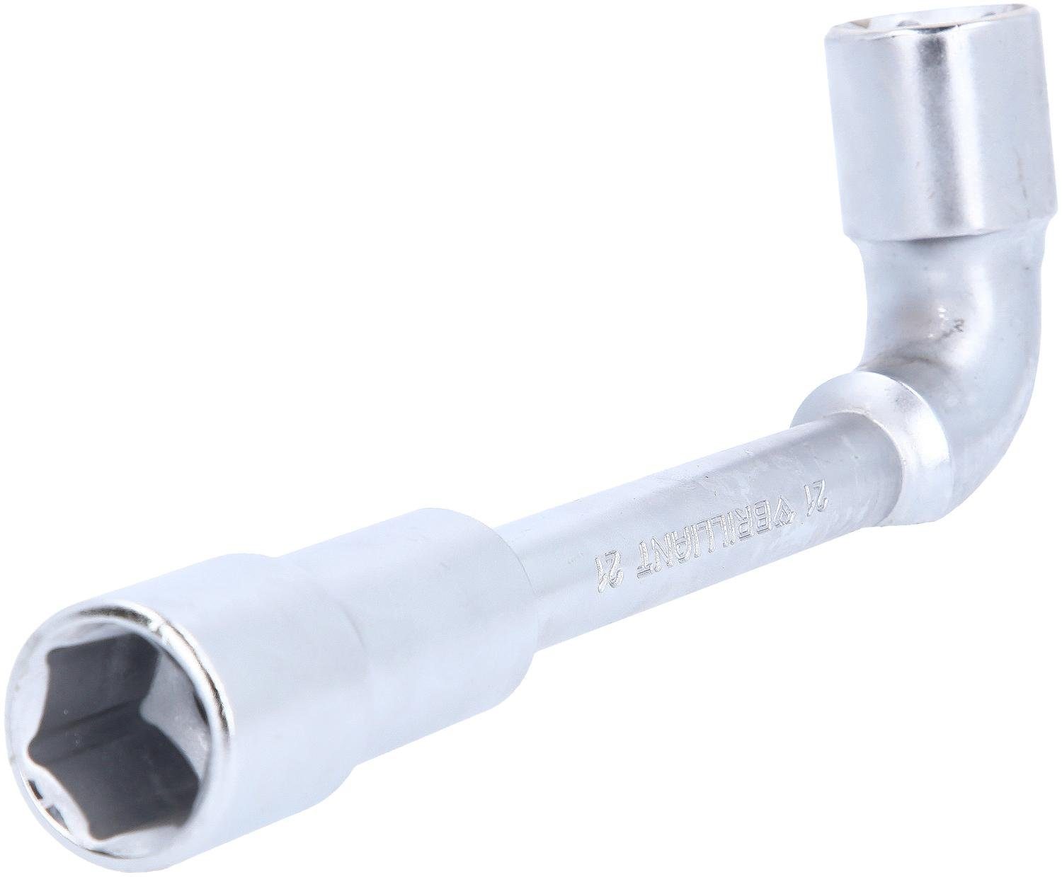 Brilliant Tools Steckschlüssel Doppel-Steckschlüssel, gekröpft, 21 mm