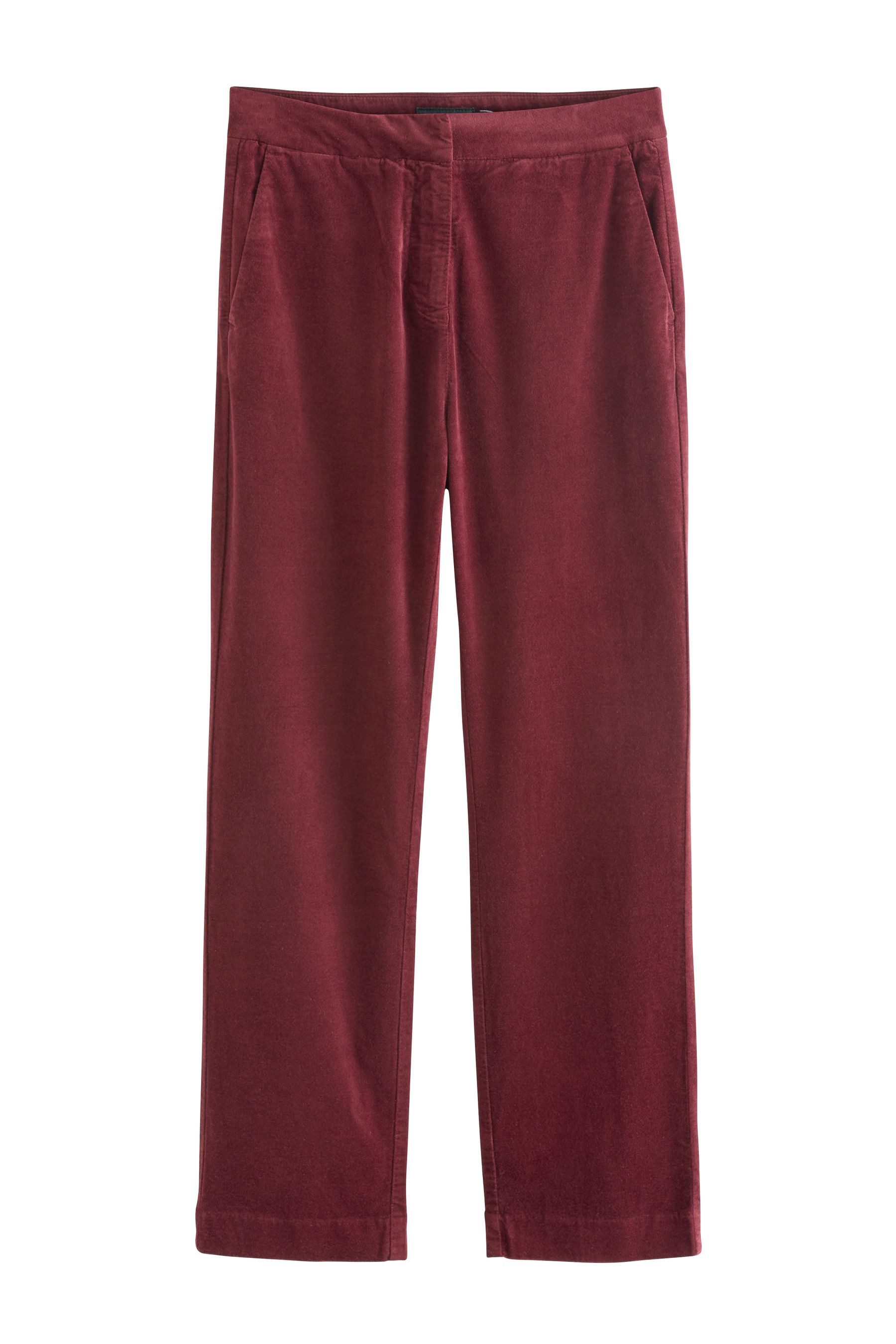 Next Samthose Samthose mit geradem Bein (1-tlg)