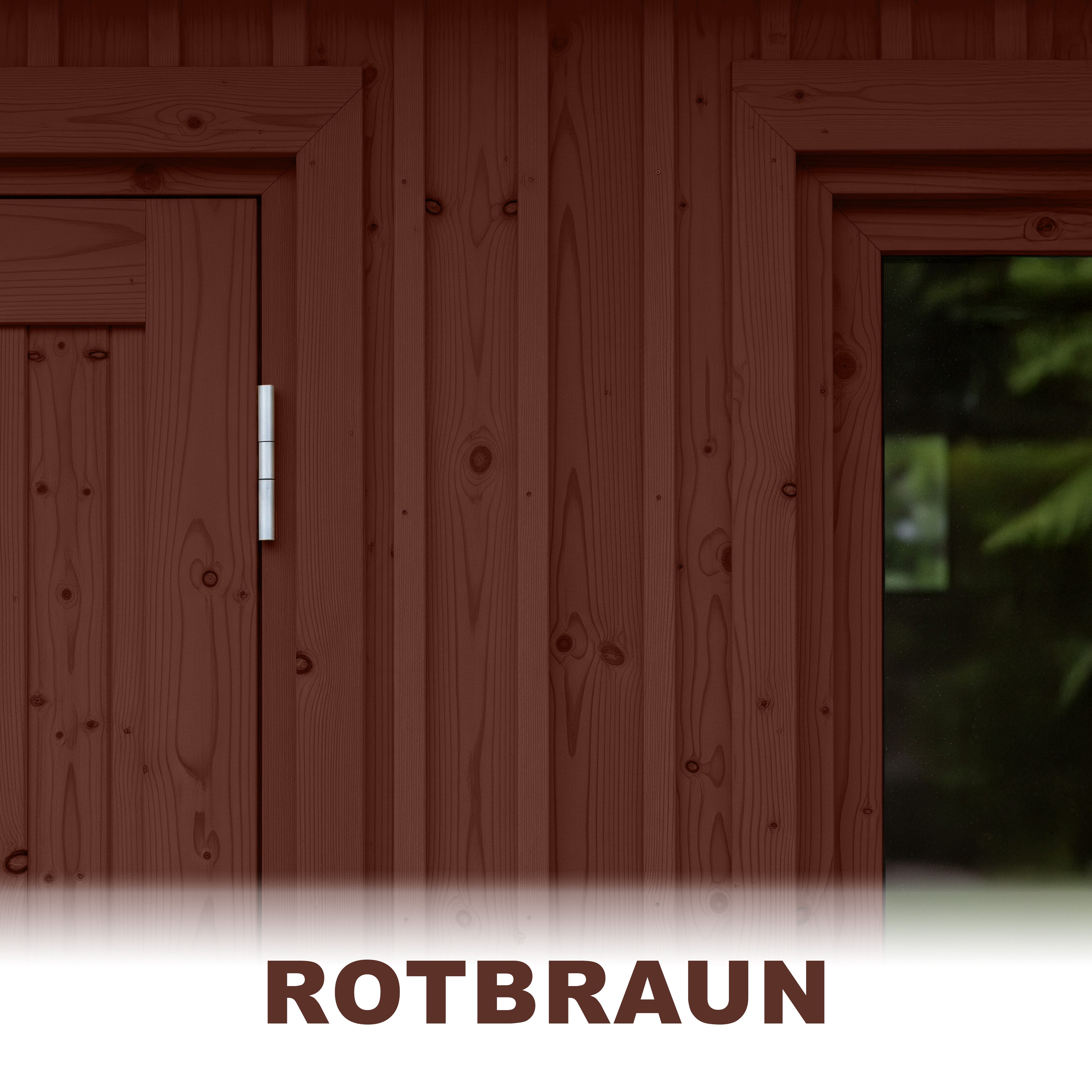 WO-WE Tür- und Fensterlack Türen und Fensterlack 3in1 Türenlack Klarlack Holzfenster Farbe Metall