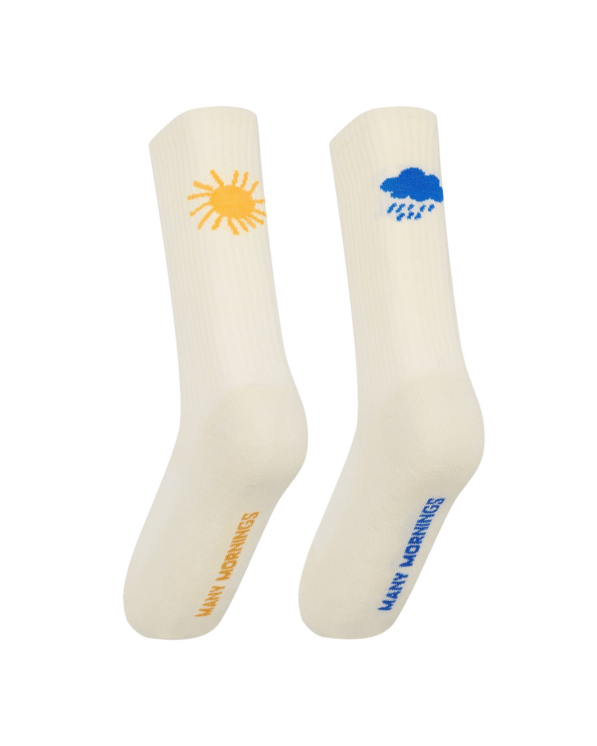 Many Mornings Sportsocken Many Mornings Sport Sunny Rain (1 Paar, 1-Paar, 1 Paar) immer ein dismatching Paar