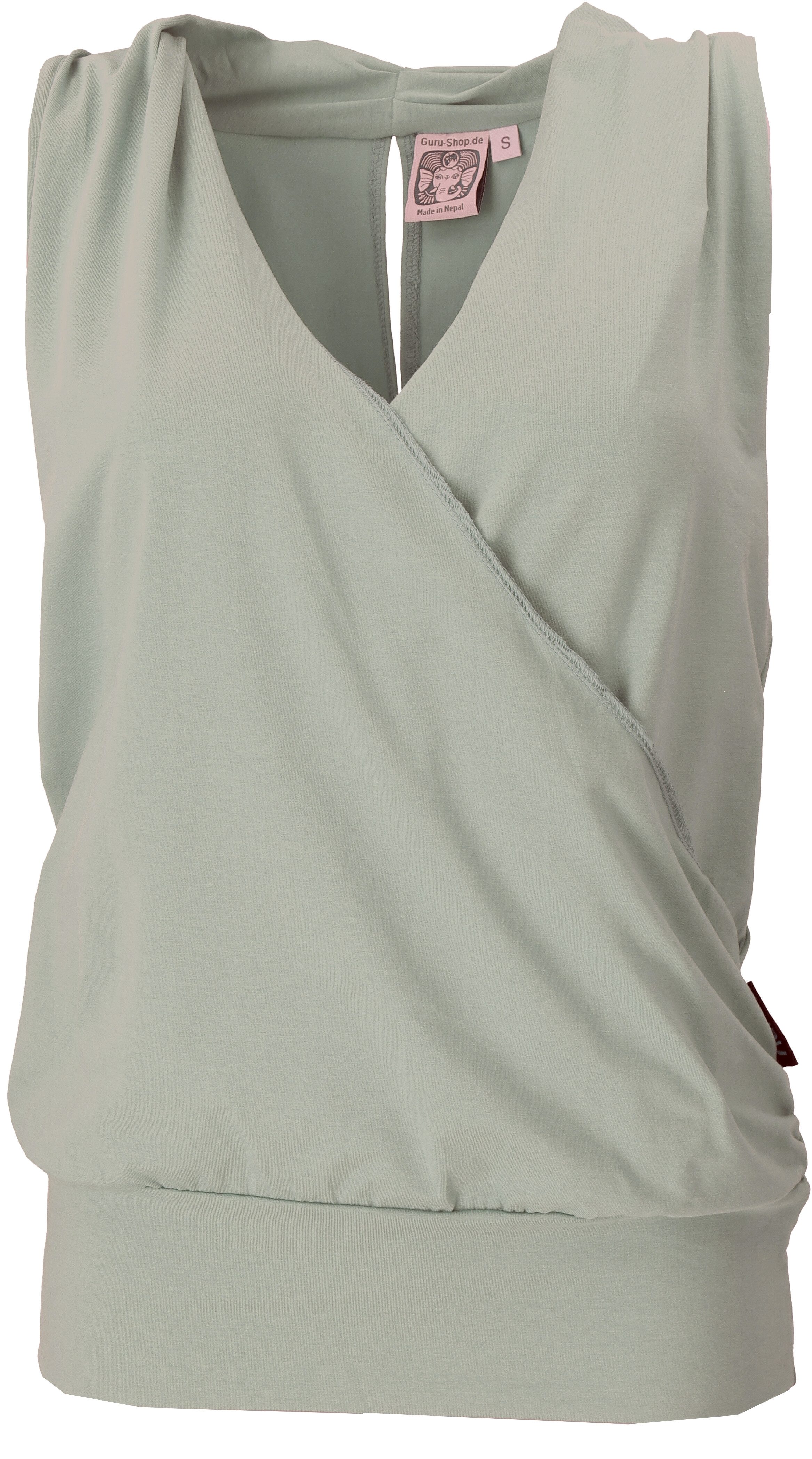 Guru-Shop T-Shirt Lockeres Yogashirt, Sommertop, ärmelloses günstig online kaufen