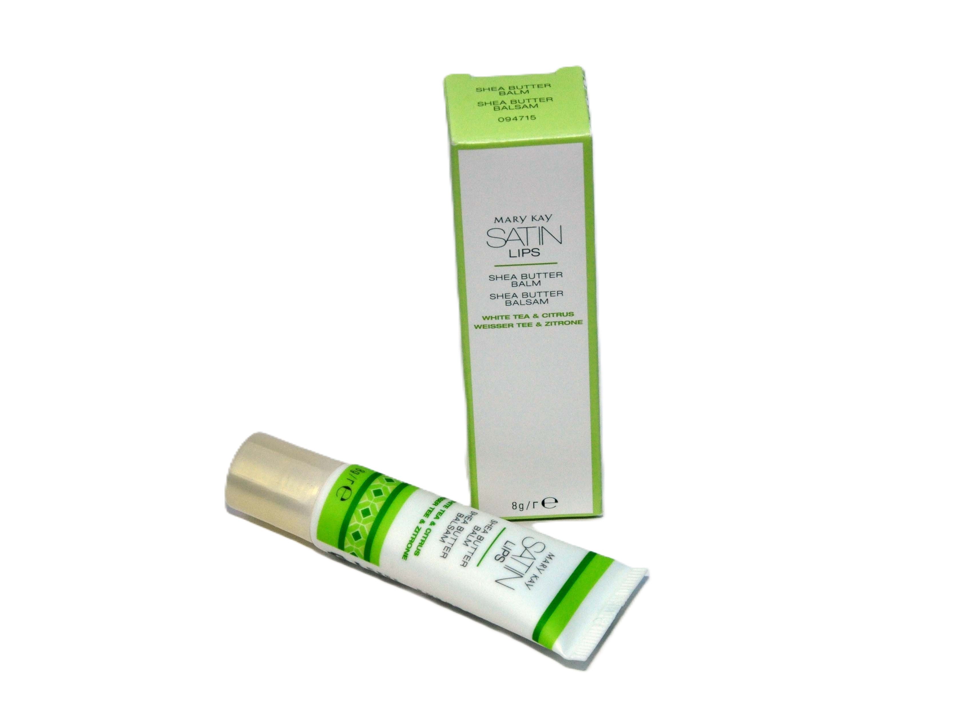 Mary Kay Lippenbalsam Satin Lips Shea Butter Balsam Weißer Tee und Zitrone 8g
