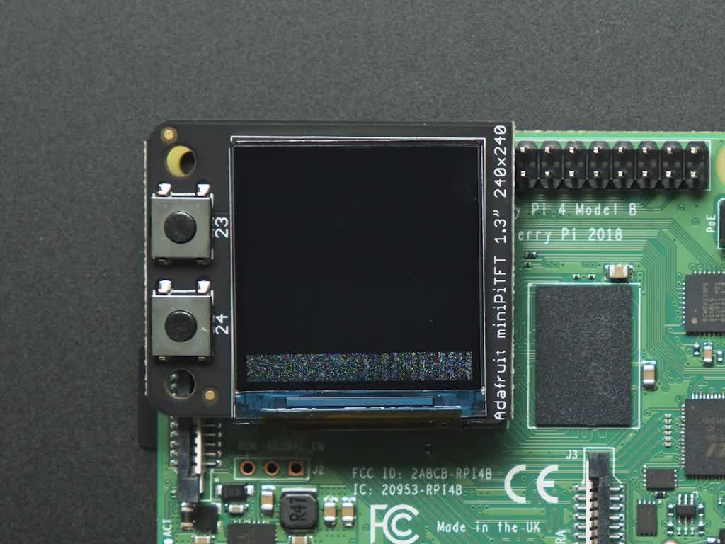 Adafruit LED-Display Adafruit Mini PiTFT 1.3 TFT Add-on für Raspberry Pi, 240x240