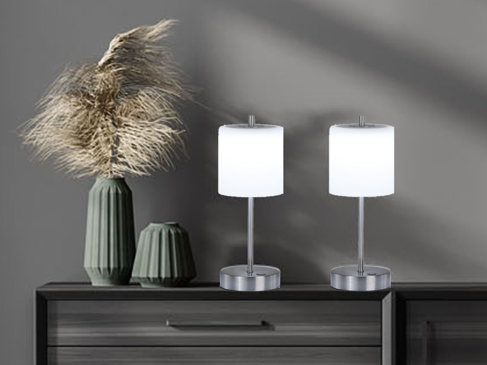 easy! BY FHL LED Nachttischlampe, USB-Ladefunktion, günstig online kaufen